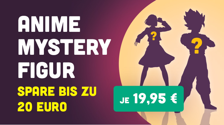 Anime Mystery Figur - je 19,95 Euro. Spare bis zu 20 Euro.
