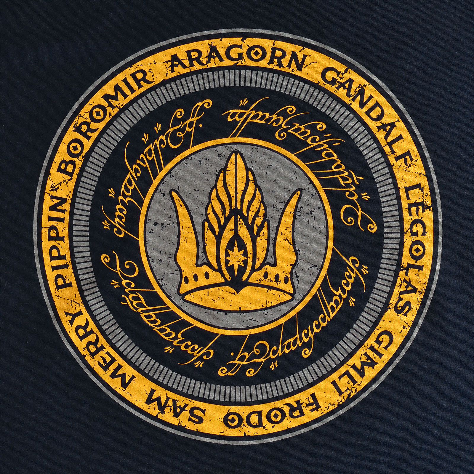 Herr der Ringe - Gemeinsam für Gondor T-Shirt blau