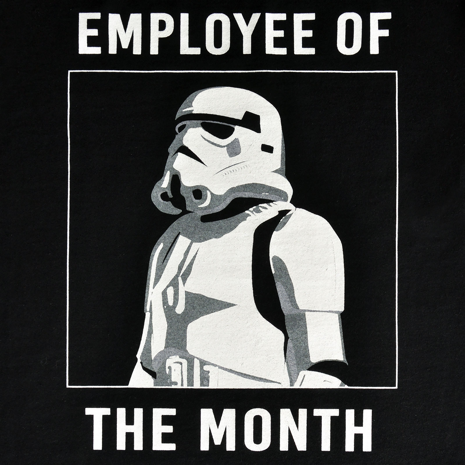 Star Wars - Stormtrooper Employee of the Month T-Shirt schwarz