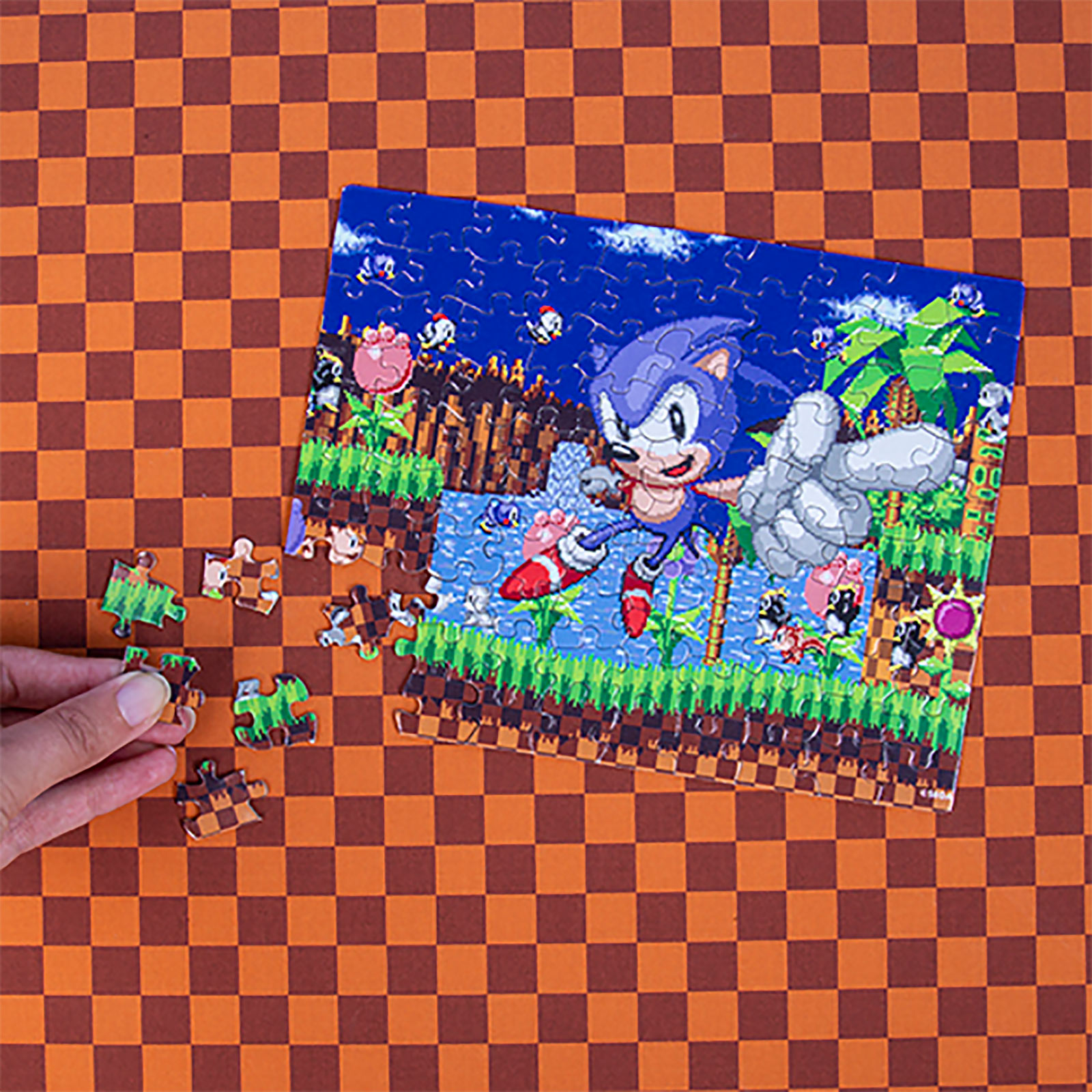 Sonic the Hedgehog - Sonic Tasse und Puzzle