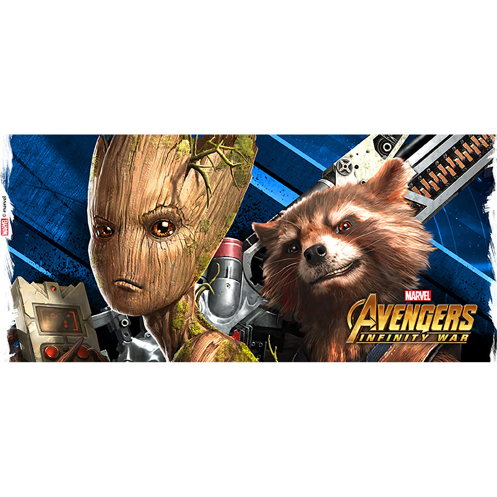 Avengers - Groot und Rocket Tasse