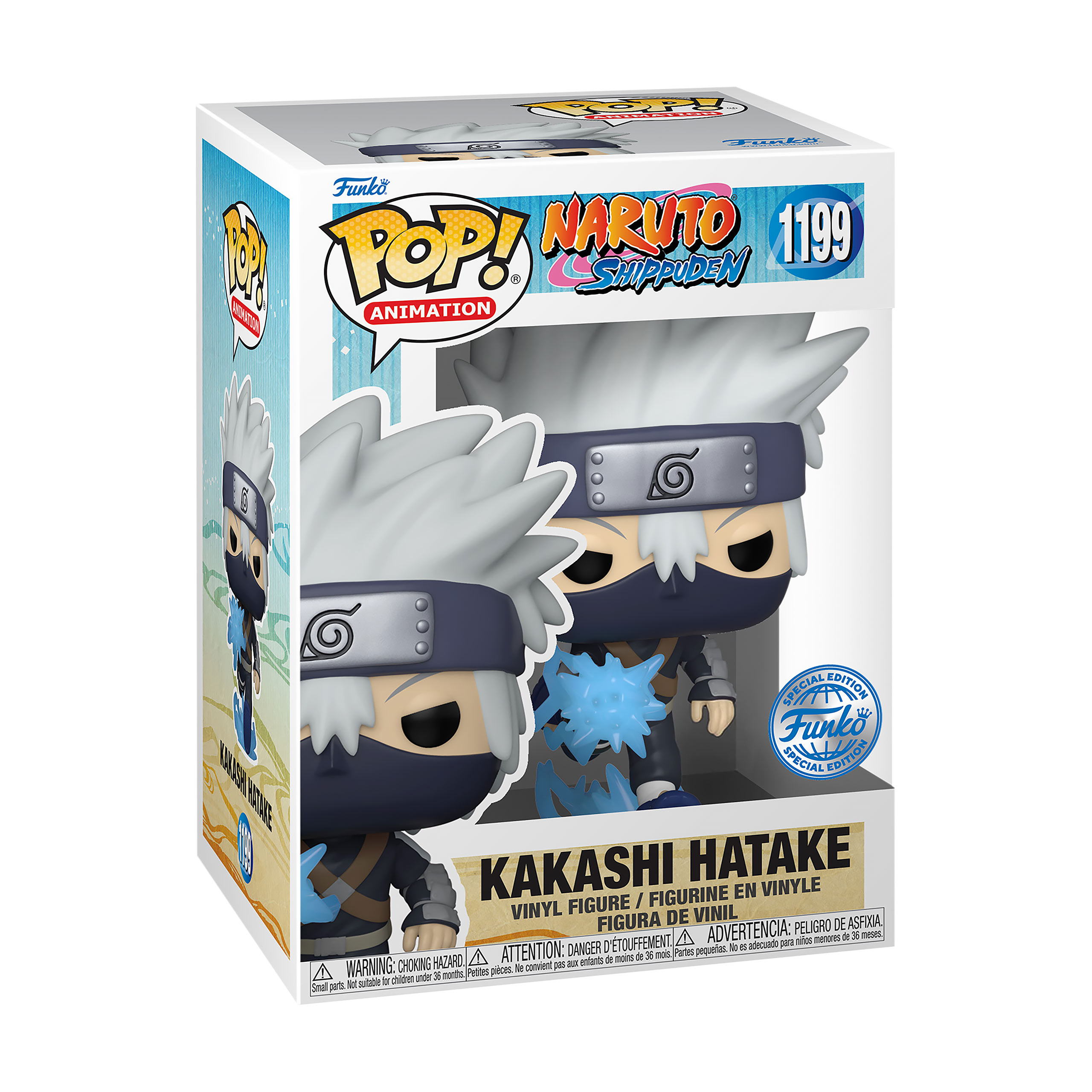 Young Kakashi Hatake Glow in the Dark Funko Pop Figur - Naruto
