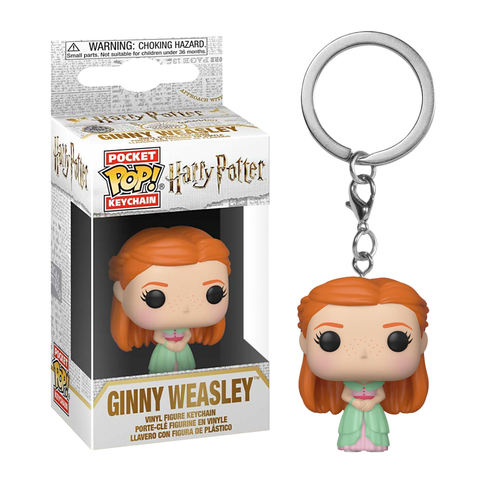 Harry Potter - Ginny Yule Ball Funko Pop Schlüsselanhänger