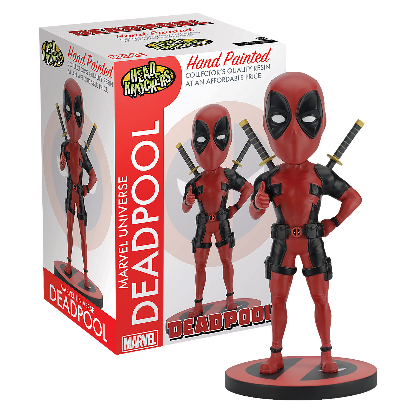 Deadpool Head Knockers Wackelkopf-Figur Deluxe