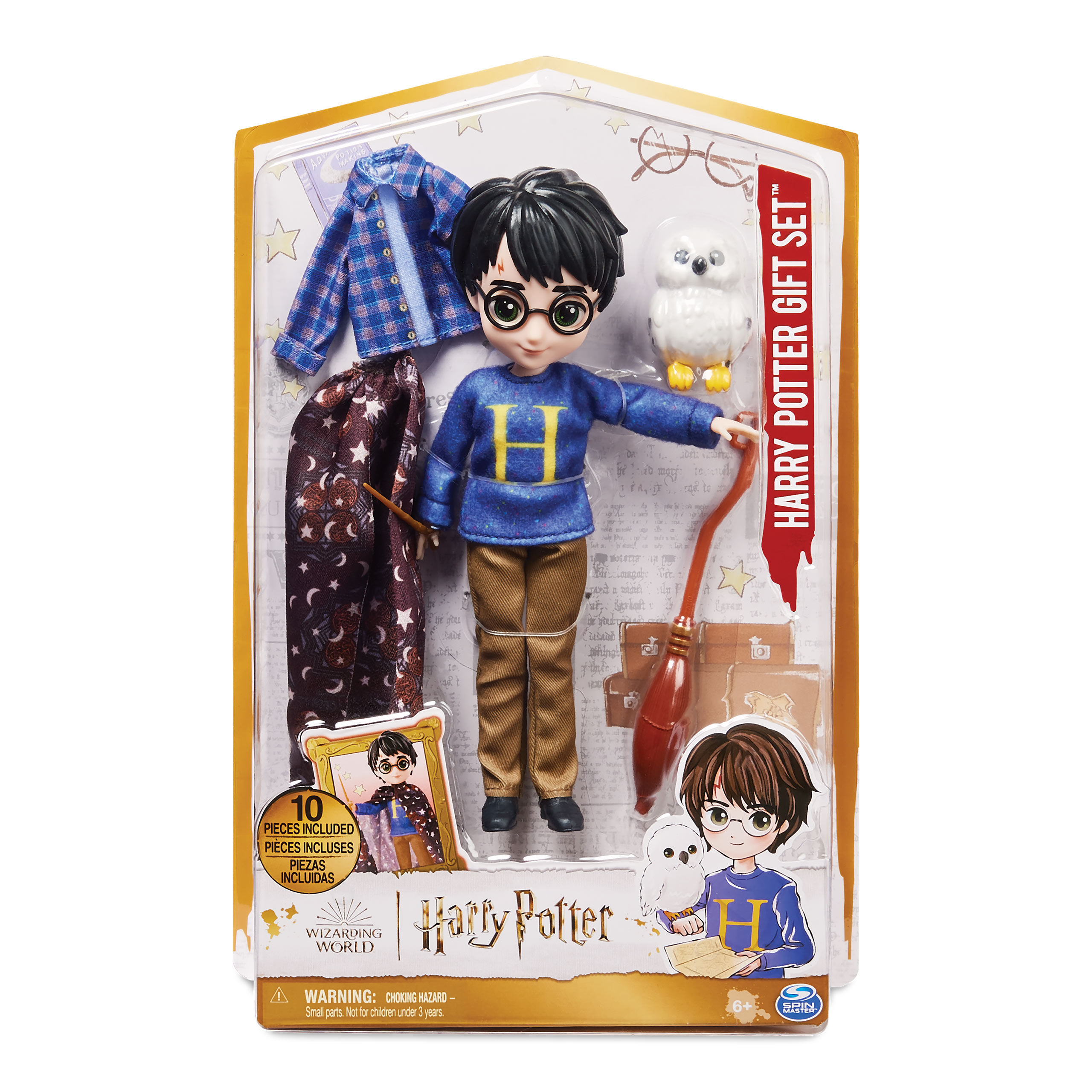 Harry Potter Puppe Deluxe mit Hedwig