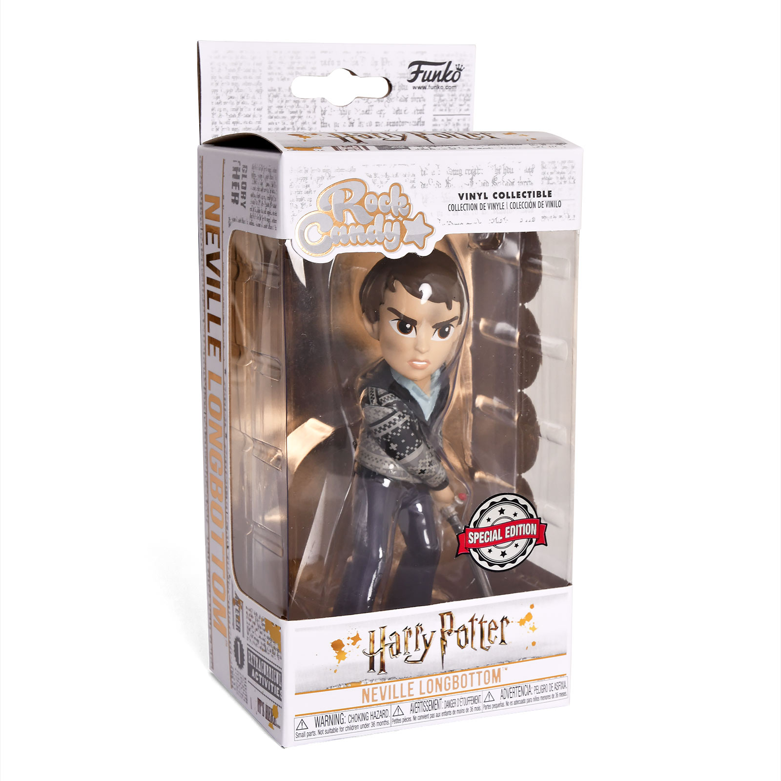 Harry Potter - Neville mit Gryffindor Schwert Rock Candy Figur exklusiv