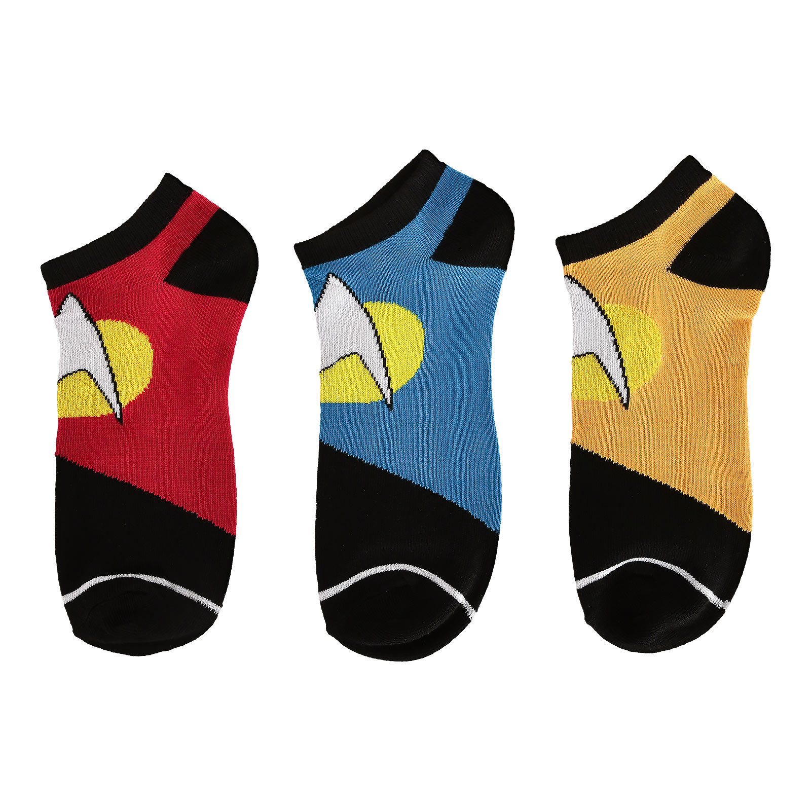 Star Trek - Logo Sneaker Socken 3er Set
