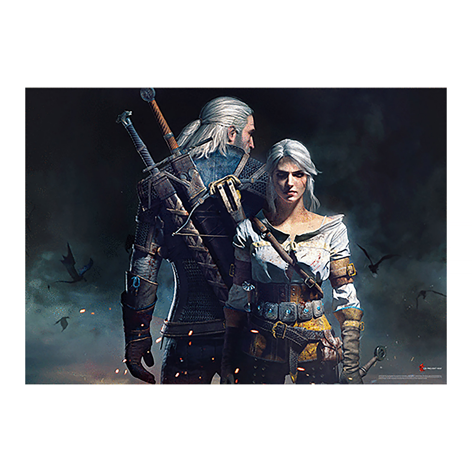 Witcher - Geralt und Ciri Puzzle