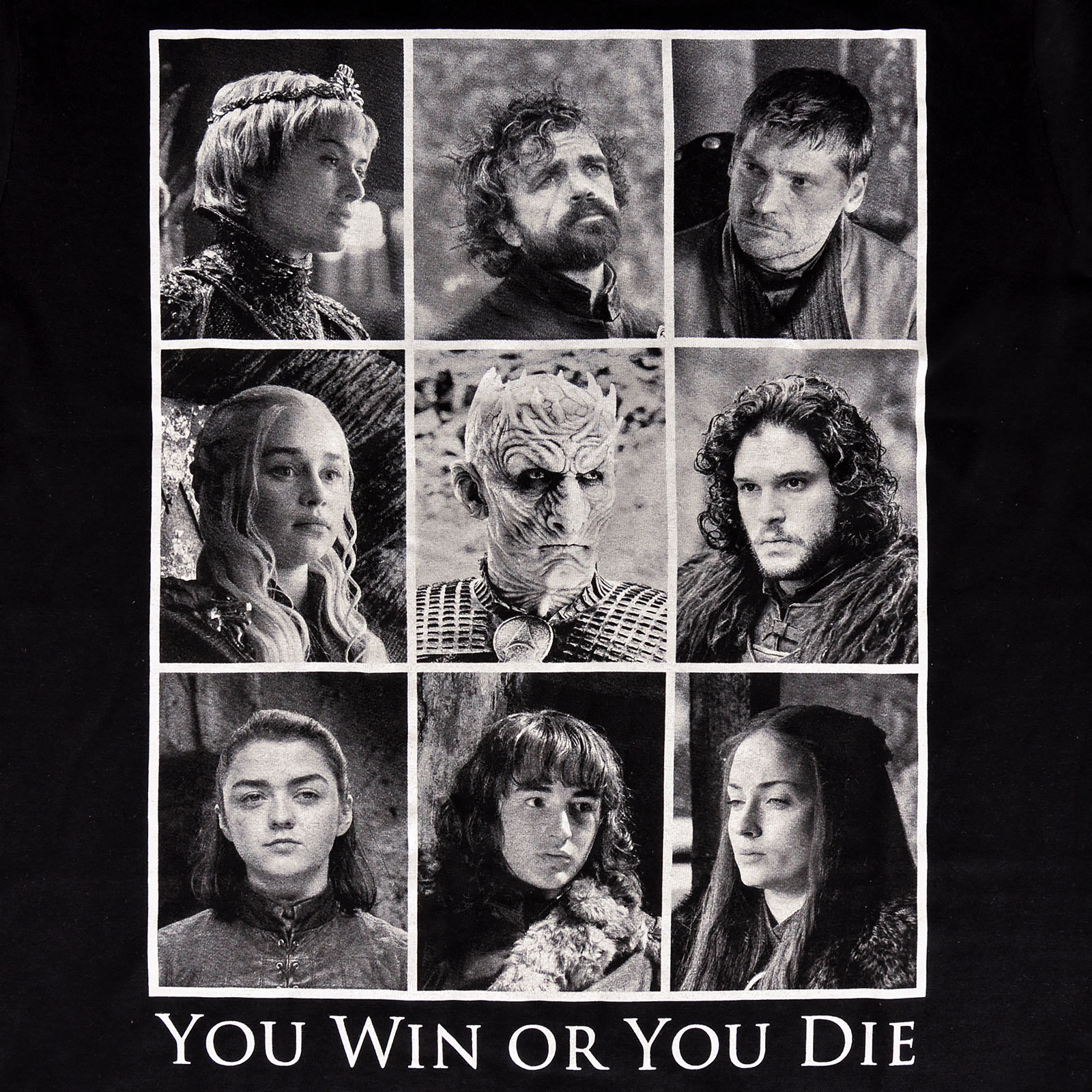 Game of Thrones - You Win or You Die T-Shirt schwarz