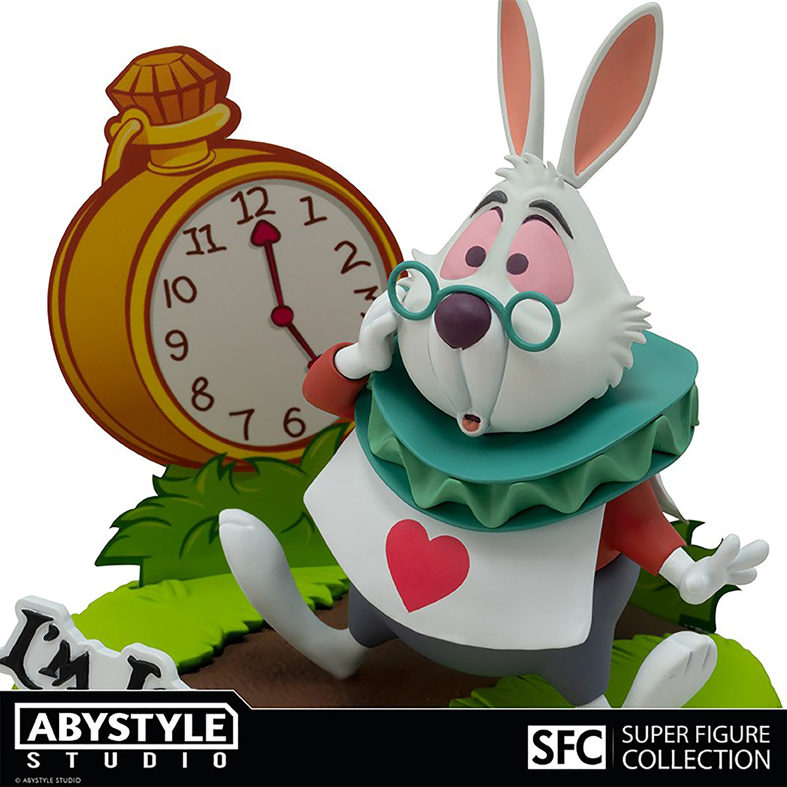Alice im Wunderland - Weißer Hase Diorama Figur