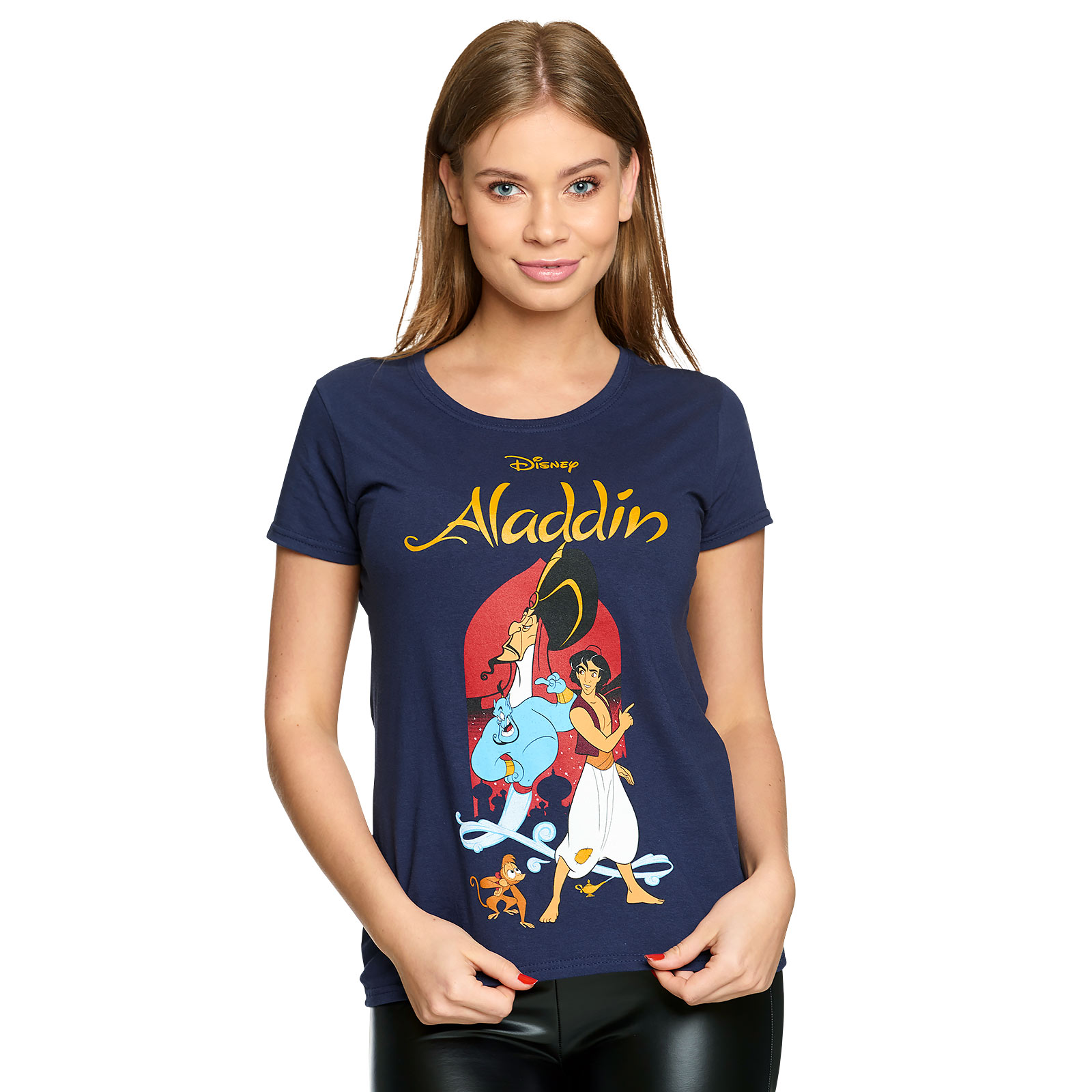 Aladdin - Dschafar und Aladdin T-Shirt Damen blau