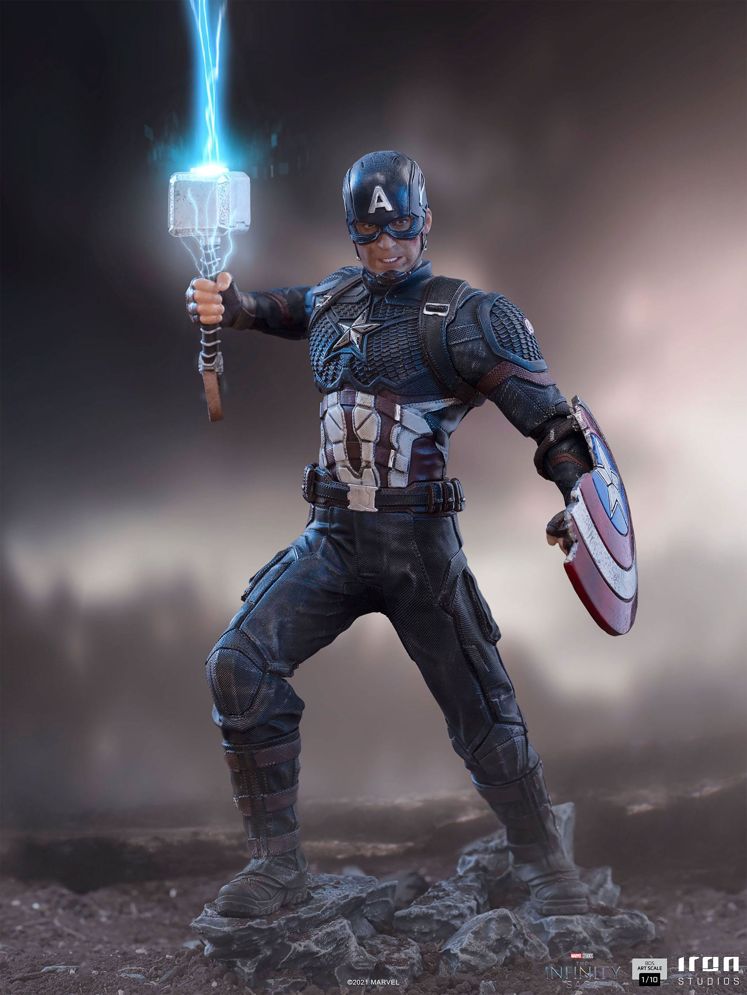 Captain America BDS Art Scale Deluxe Statue