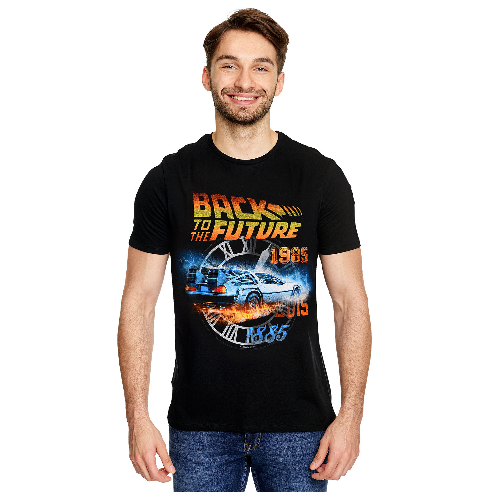 Zurück in die Zukunft - Time Travel T-Shirt schwarz