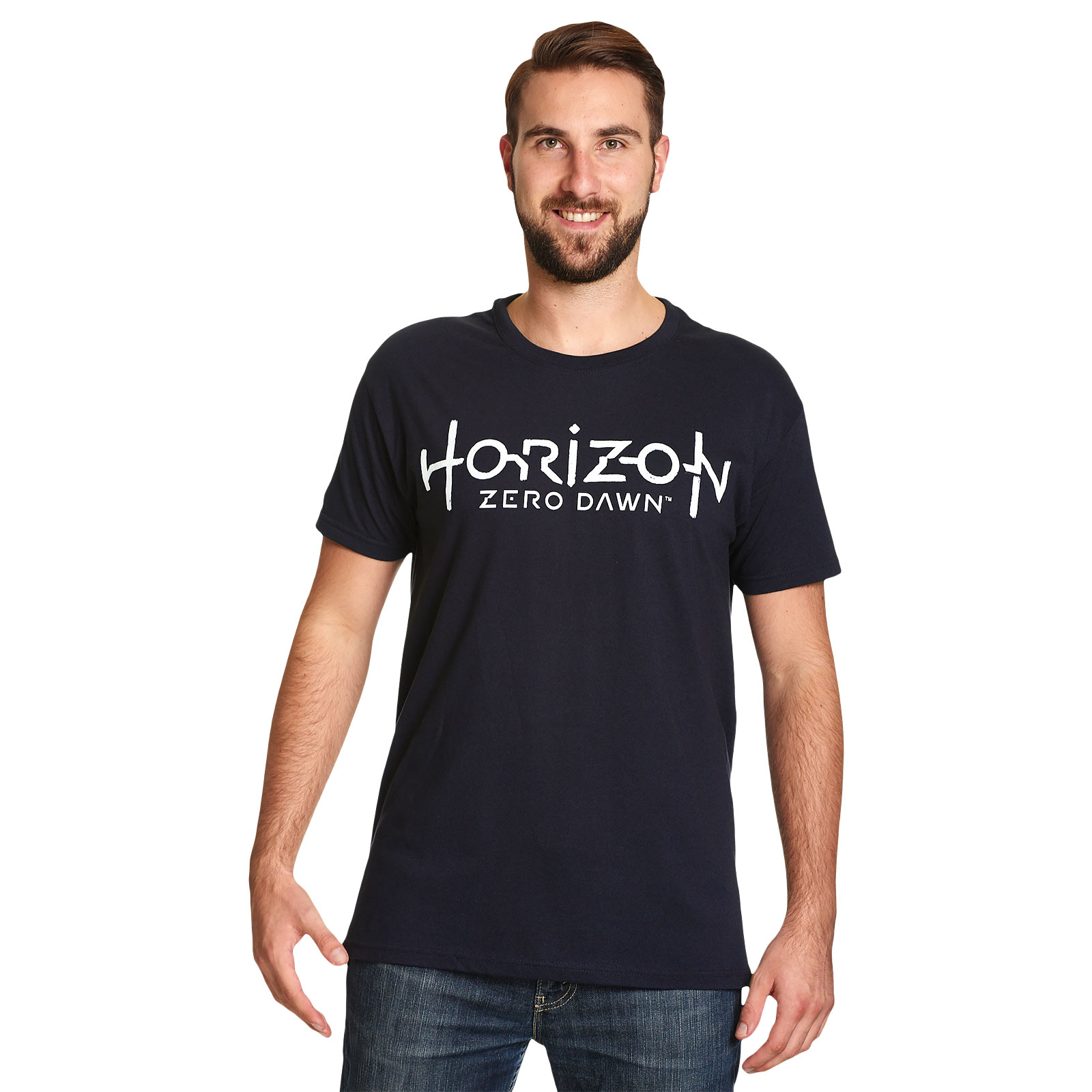 Horizon Zero Dawn - Logo T-Shirt blau