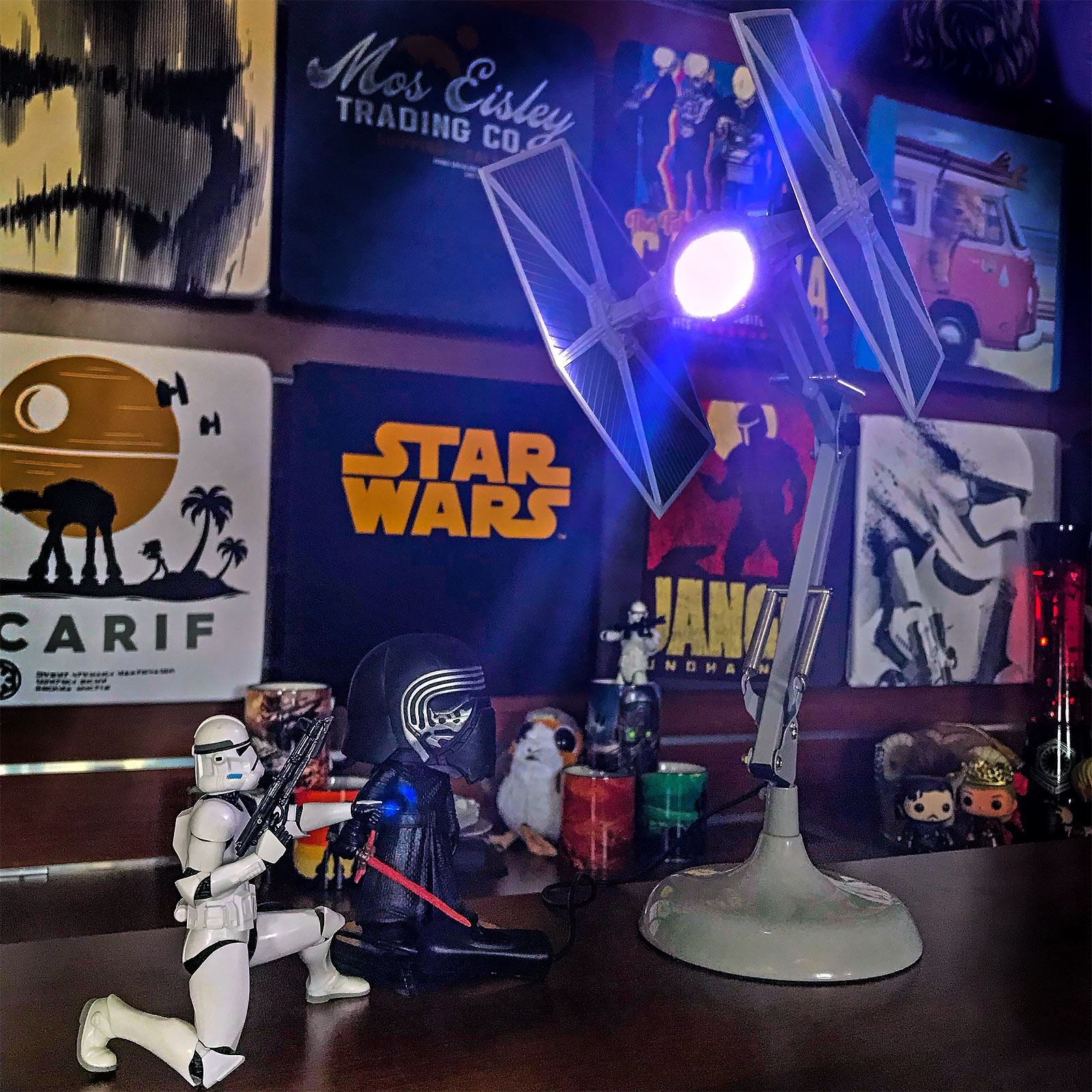 Star Wars - Tie Fighter Tischlampe
