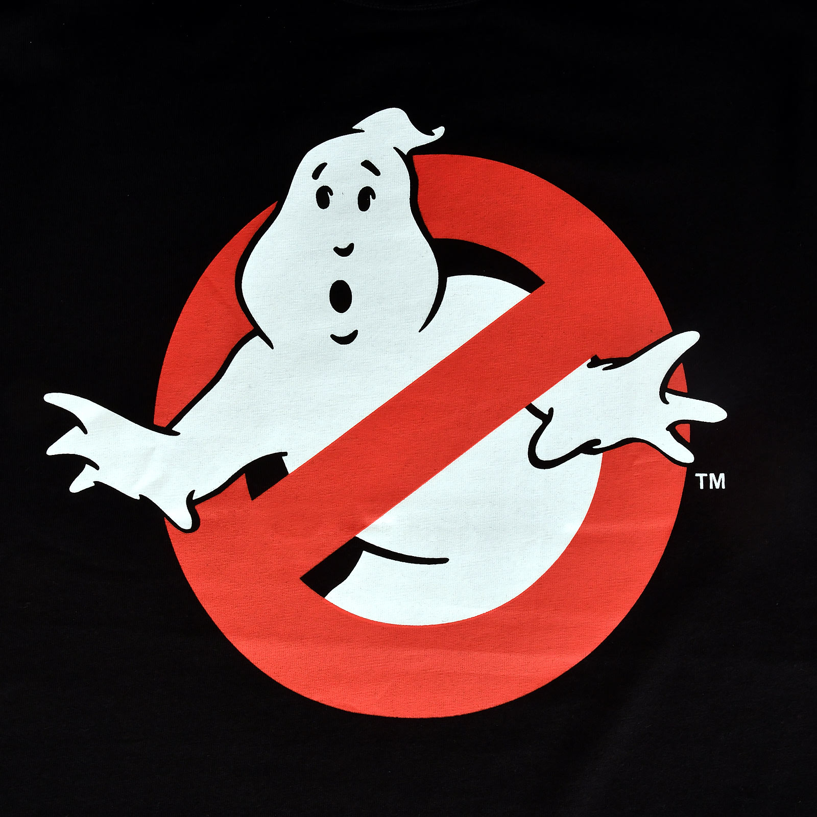 Ghostbusters - Logo T-Shirt schwarz