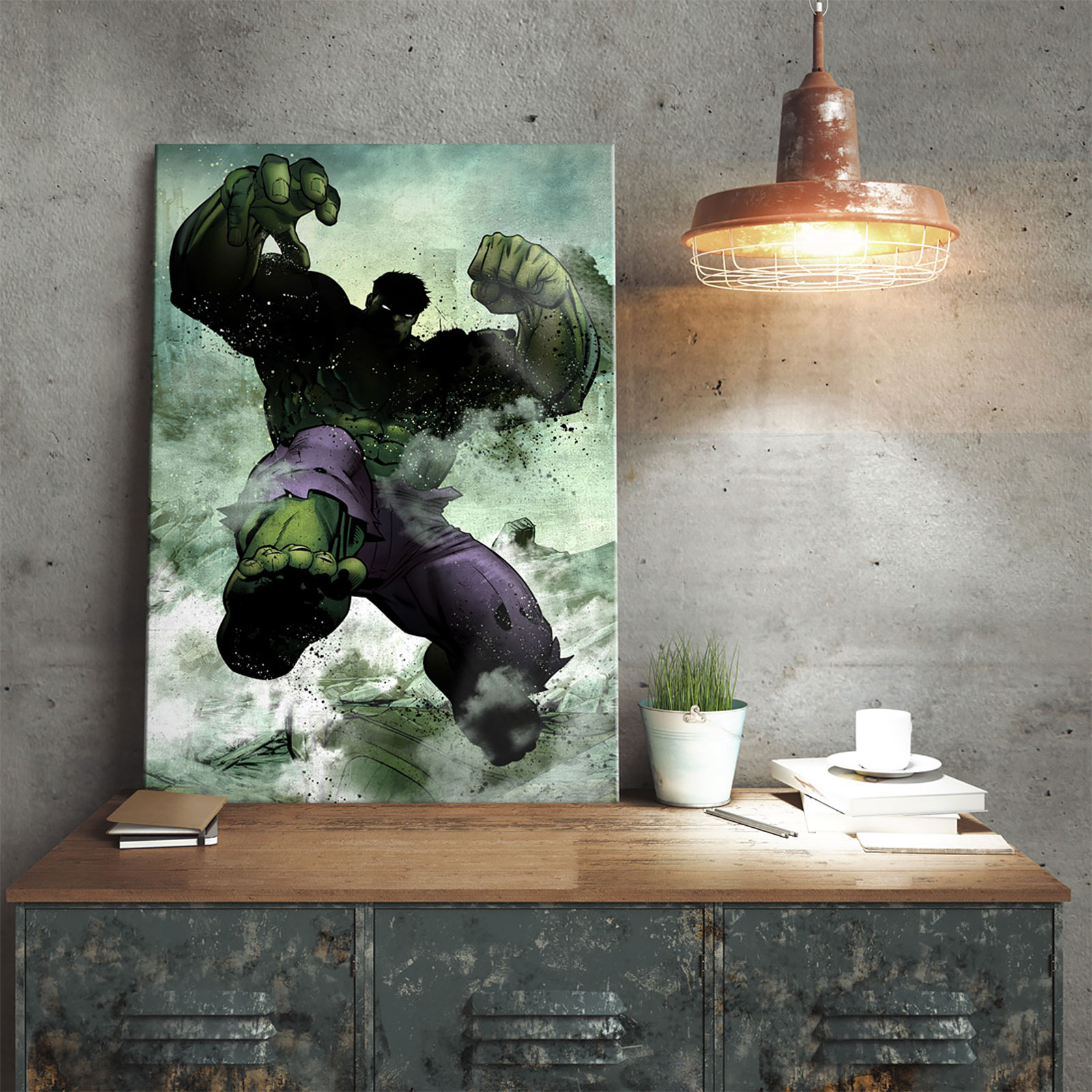 Hulk Metall Poster