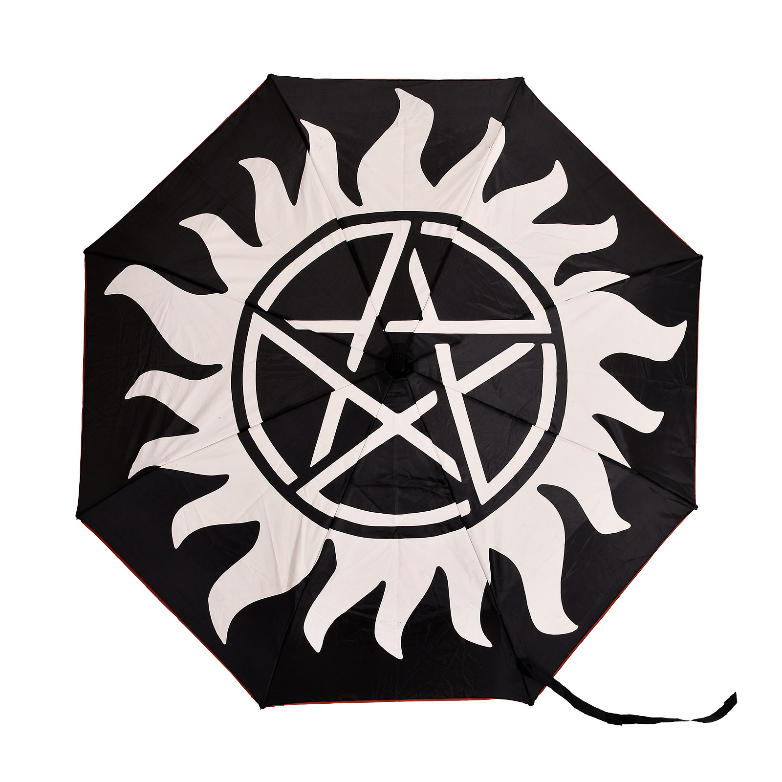Supernatural - Anti Possession Symbol Schirm mit Aqua Effekt