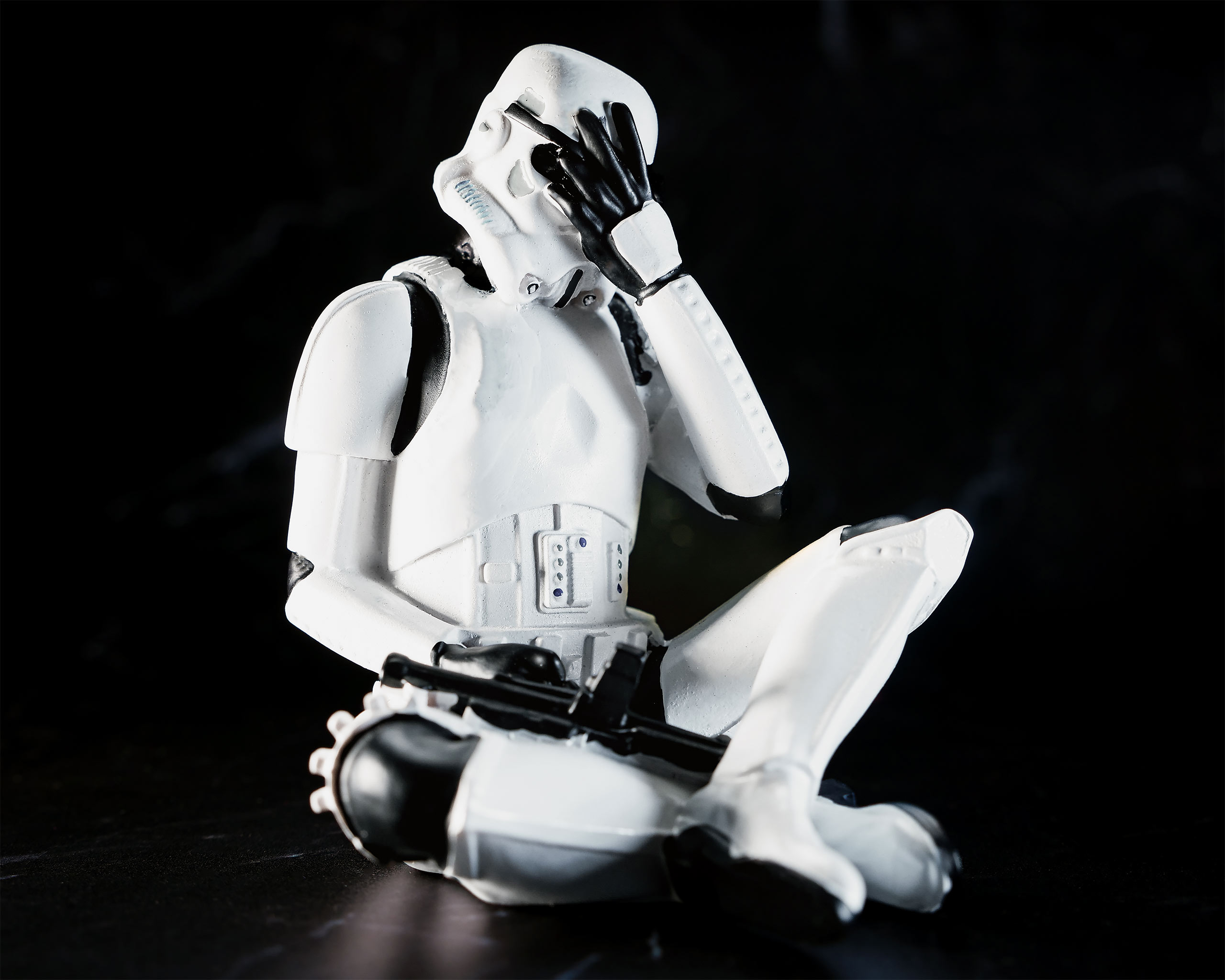 Original Stormtrooper Don't See Figur 10cm