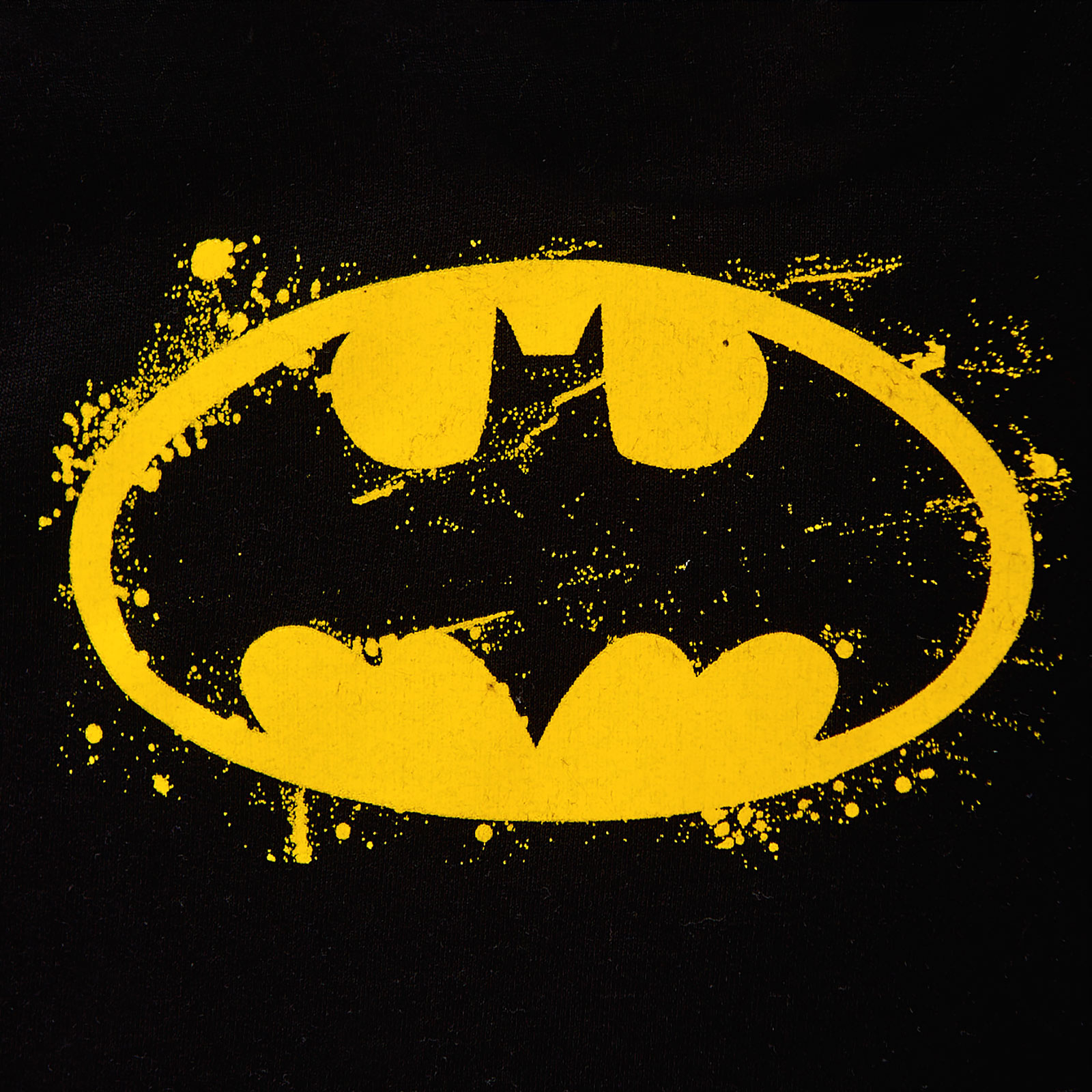 Batman - Logo Kinder Hoodie schwarz