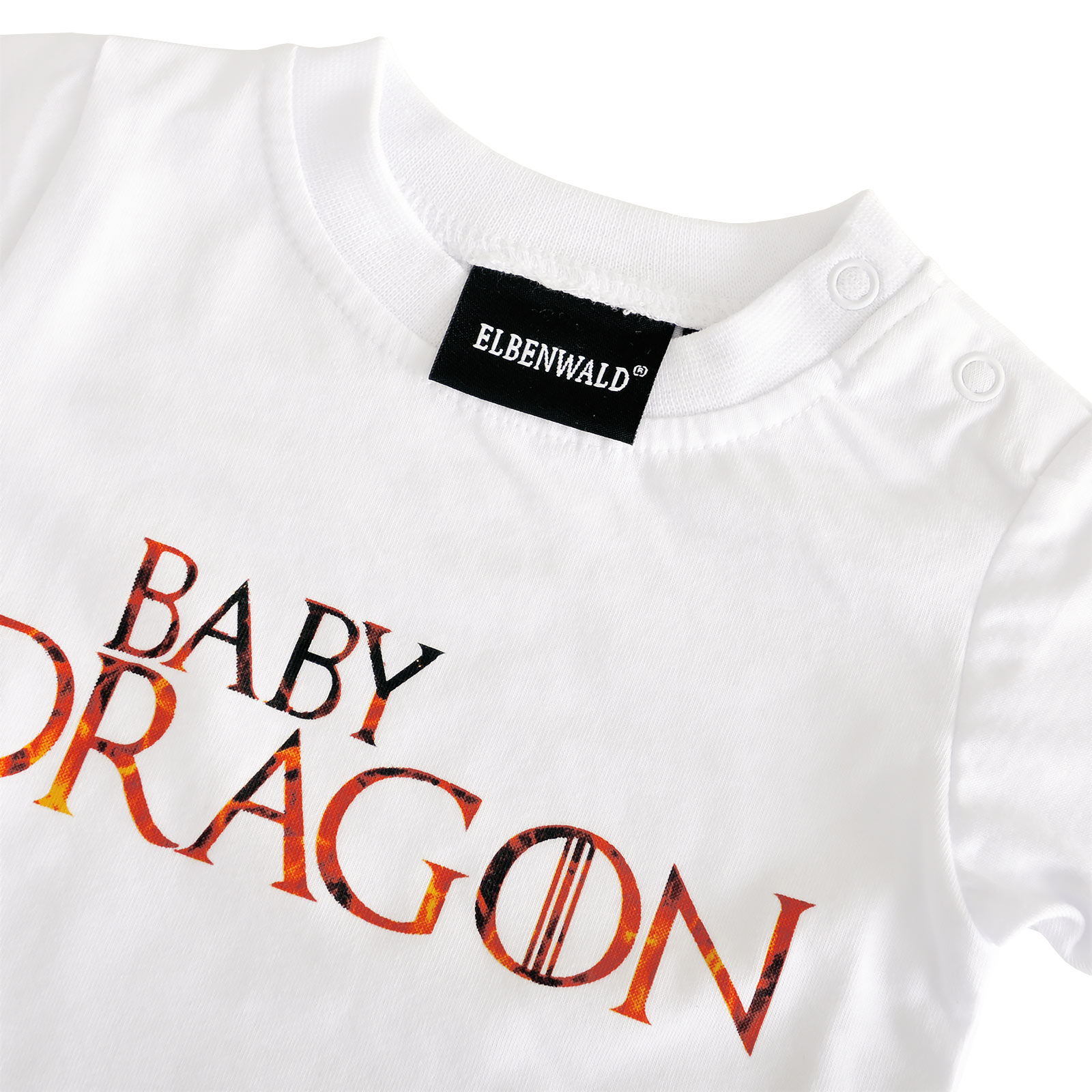 Baby Dragon - Kinder T-Shirt weiß