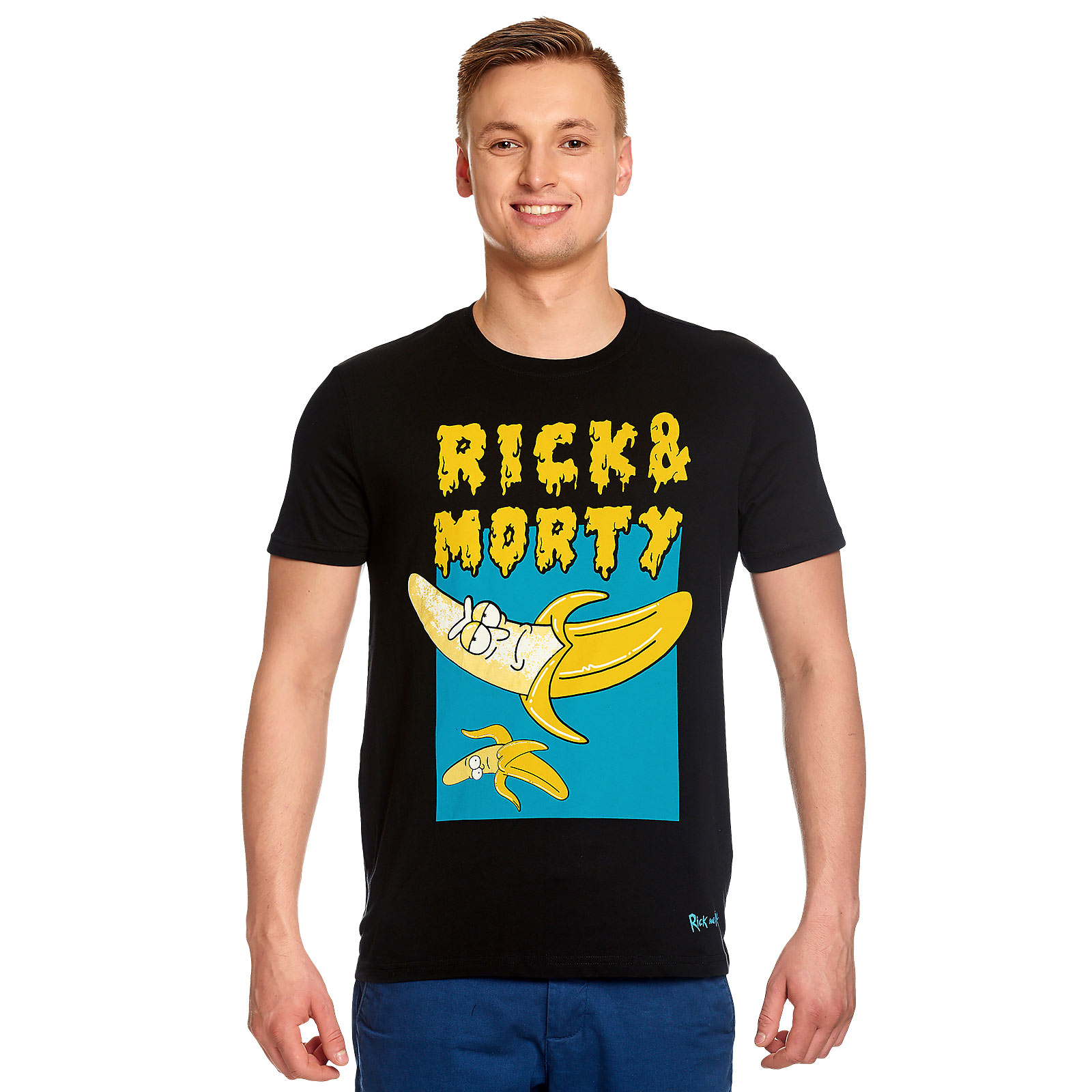 Rick and Morty - Low Hanging Banana T-Shirt schwarz