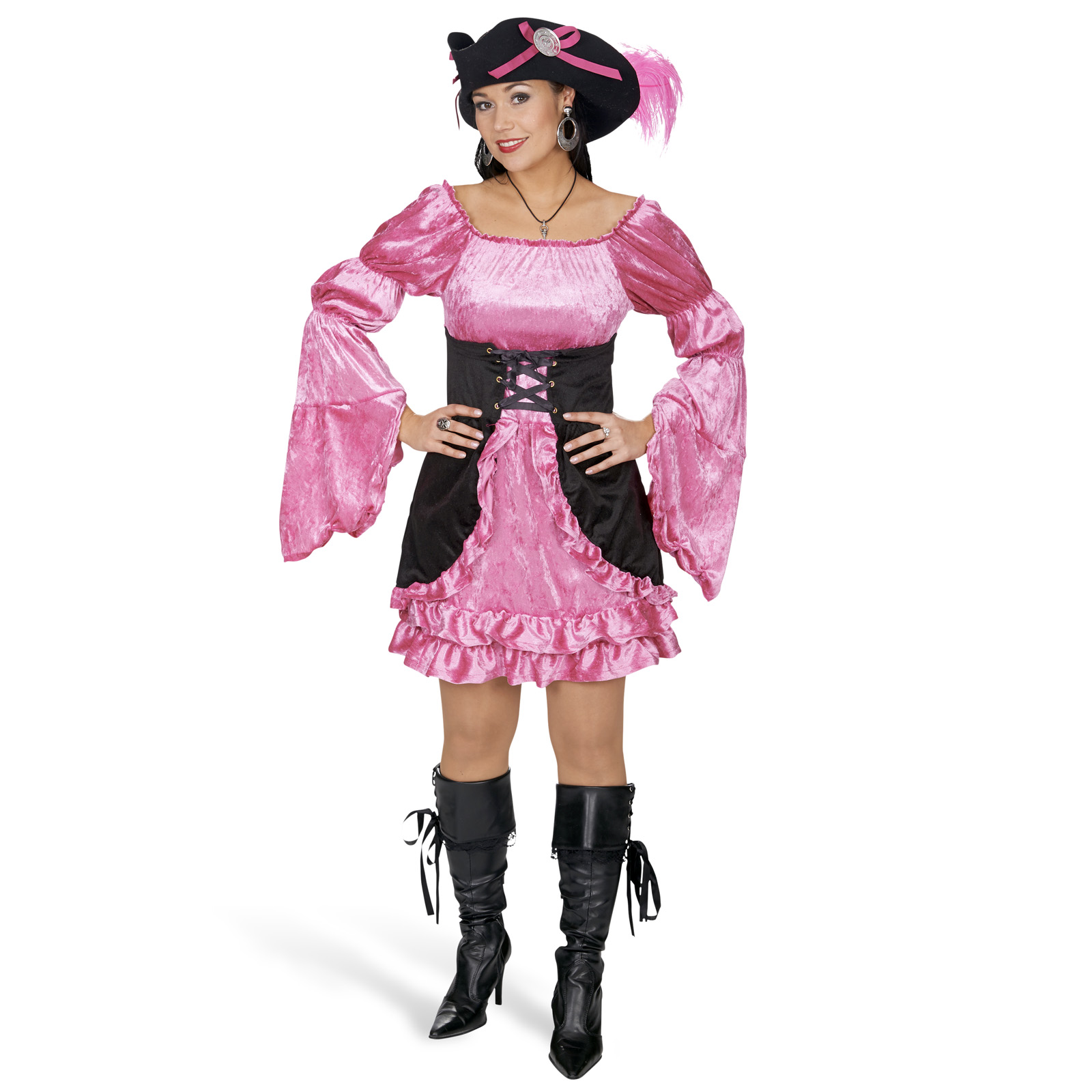 Piraten Lady pink