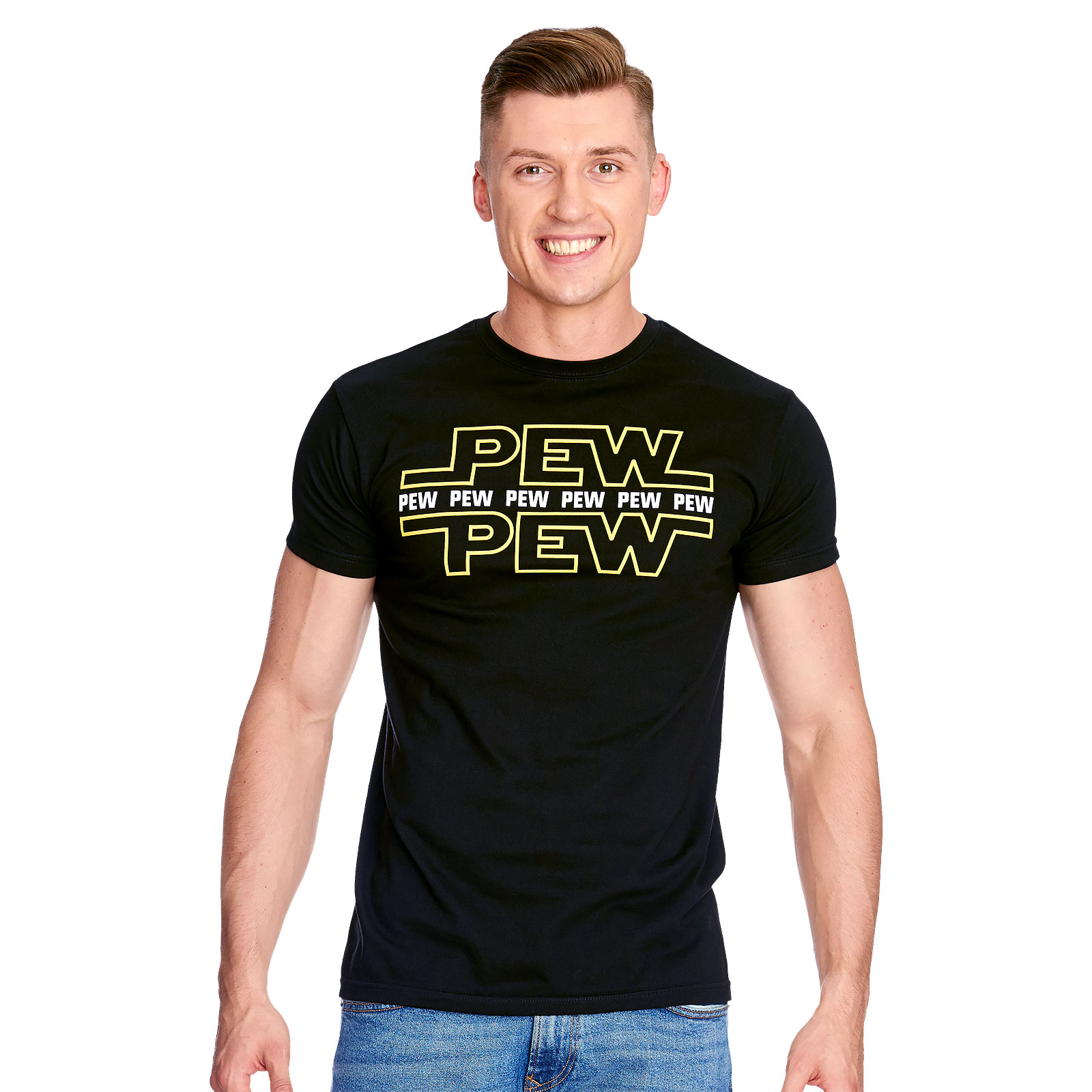 Pew Pew - T-Shirt schwarz