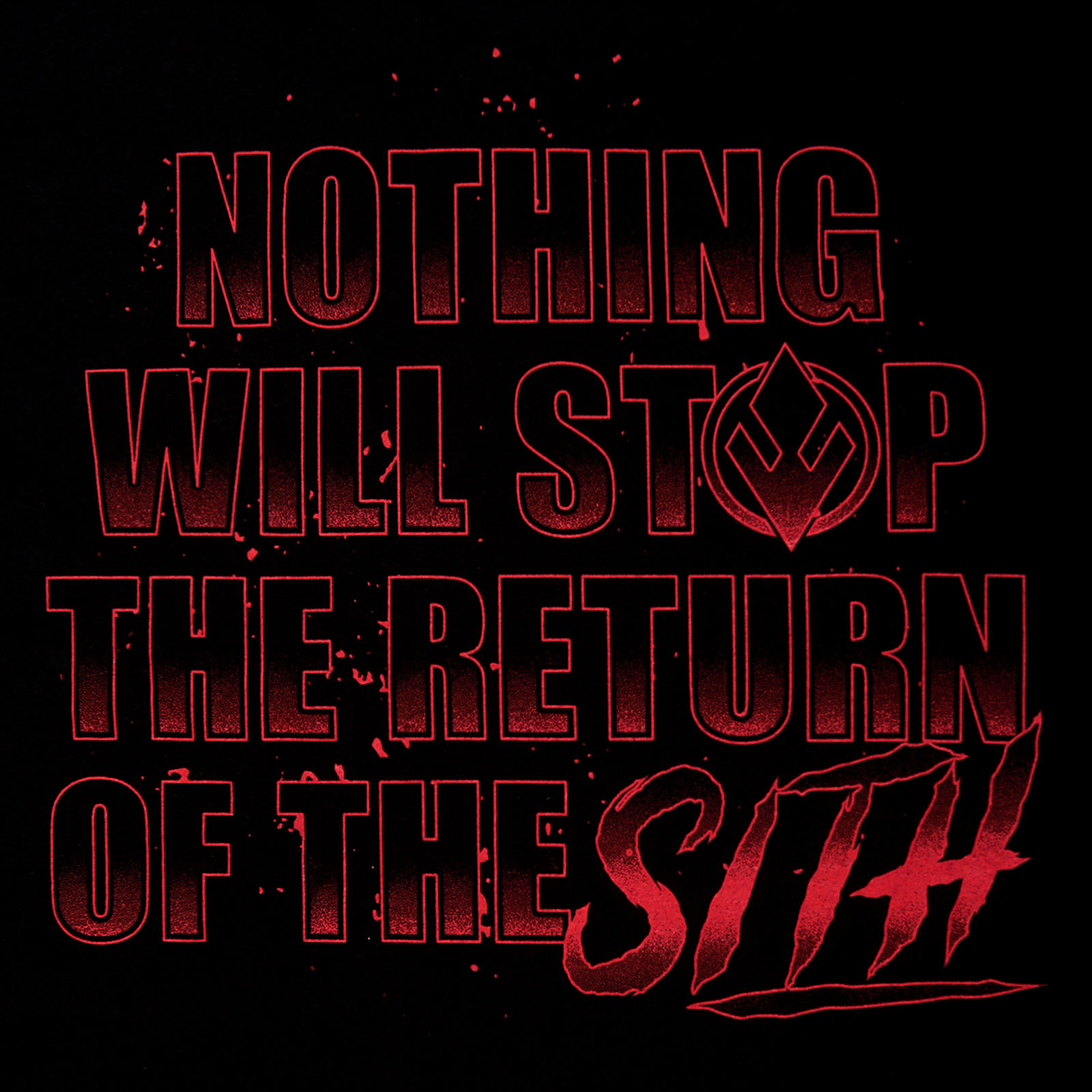 Star Wars - Kylo Ren Return of Sith T-Shirt schwarz