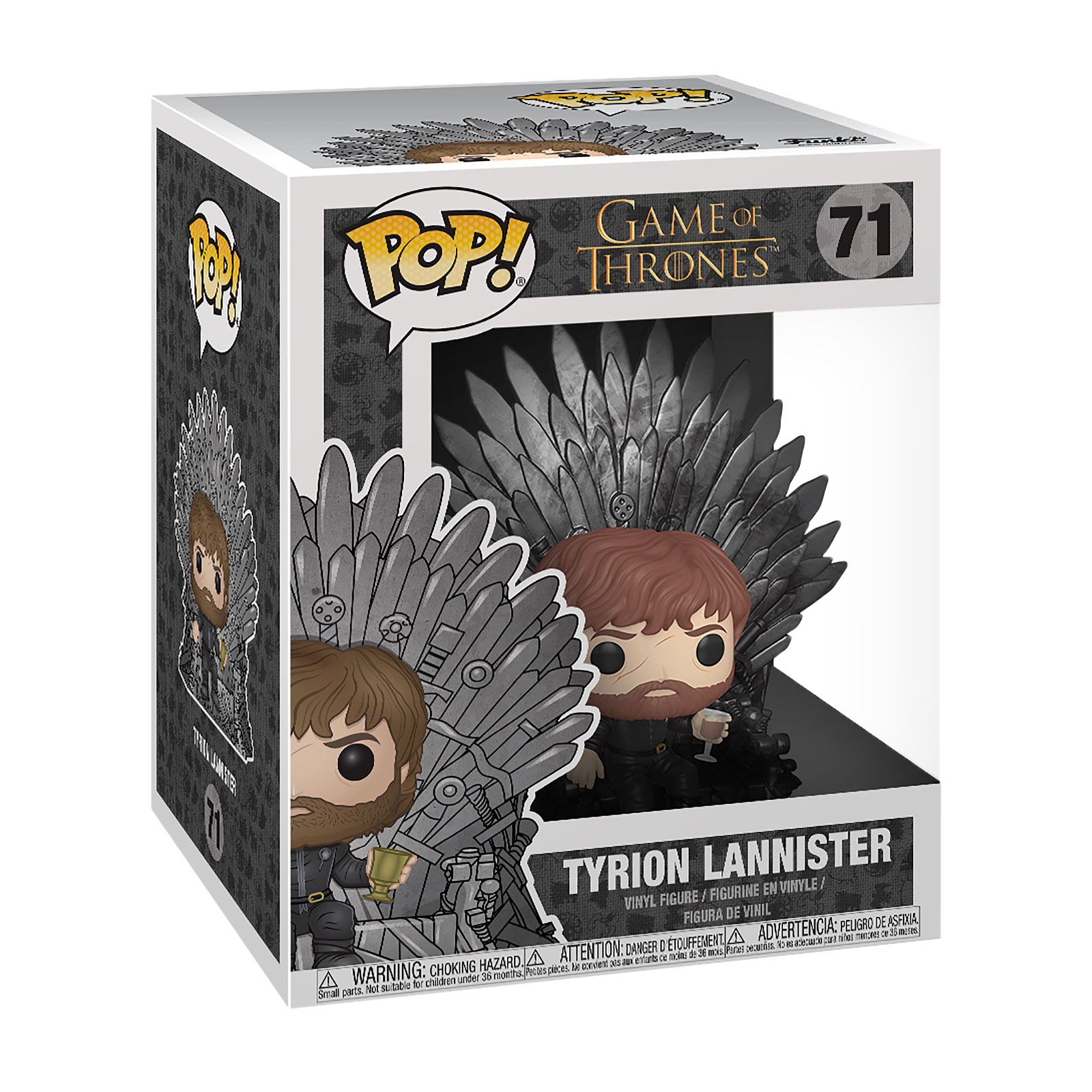 Game of Thrones - Tyrion Lannister mit Eisernem Thron Funko Pop Figur
