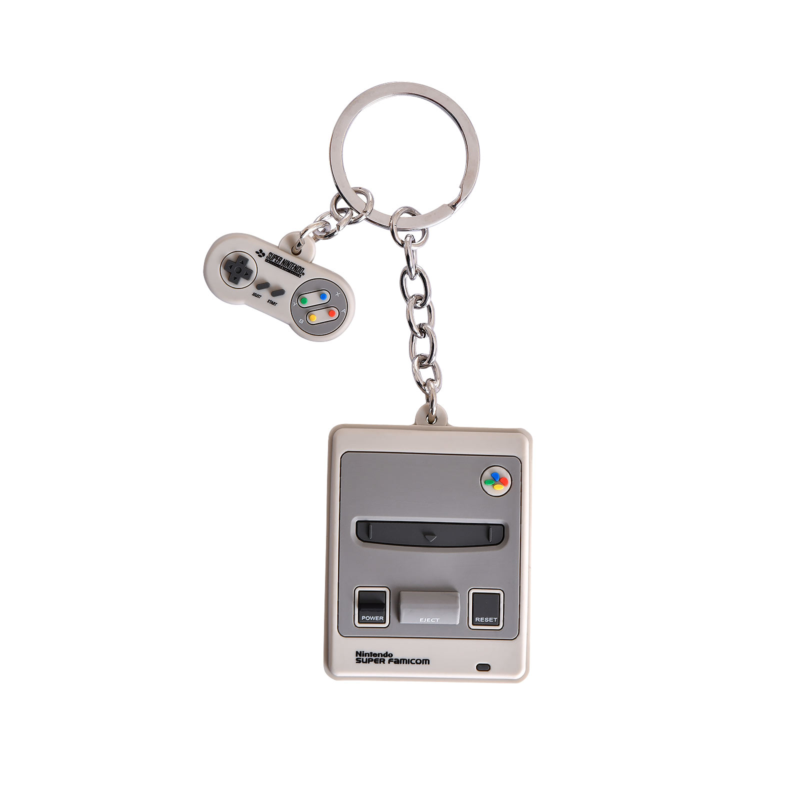 Nintendo - SNES Konsole und Controller Schlüsselanhänger