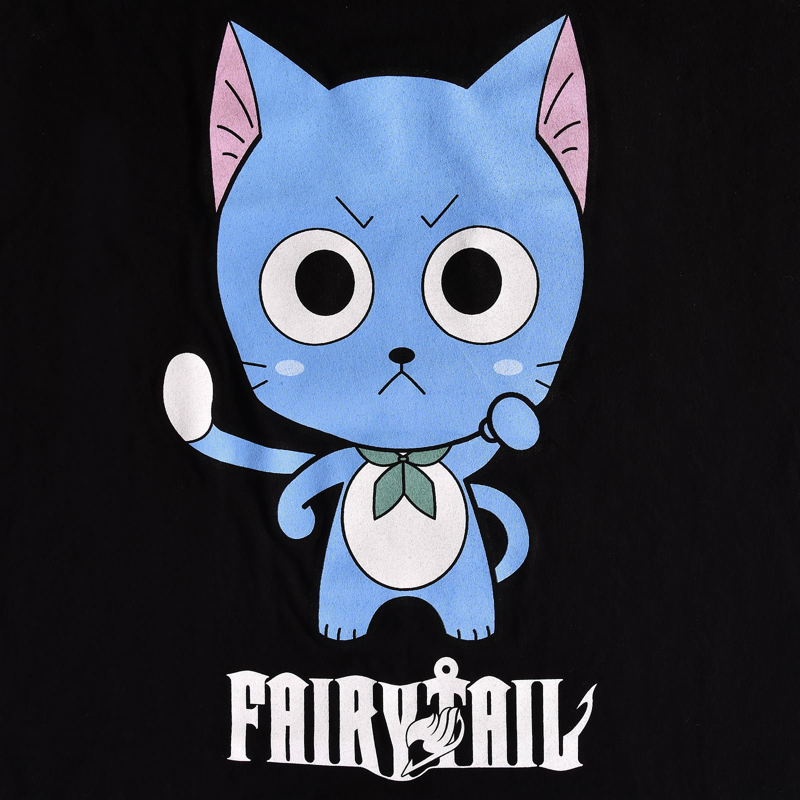 Fairy Tail - Happy T-Shirt schwarz