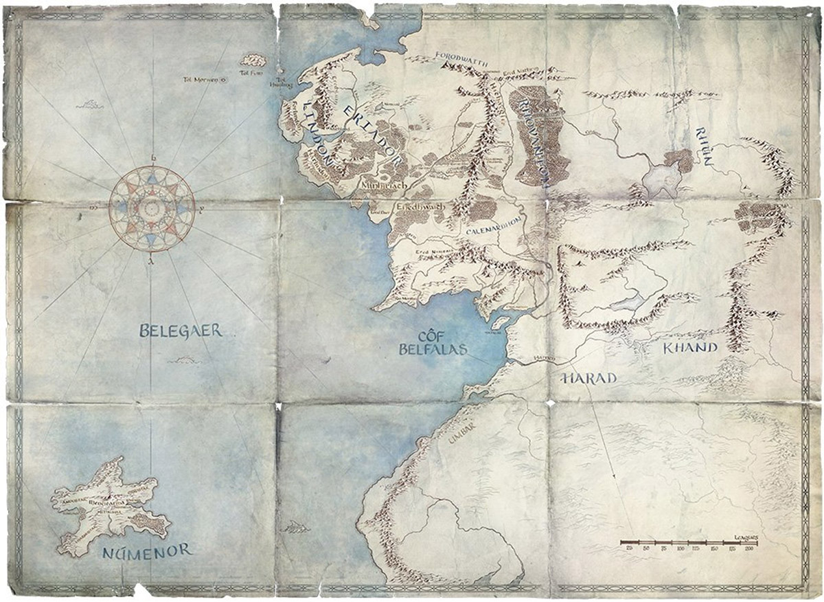 : Die Karte des Zweiten Zeitalters, Bild © Amazon