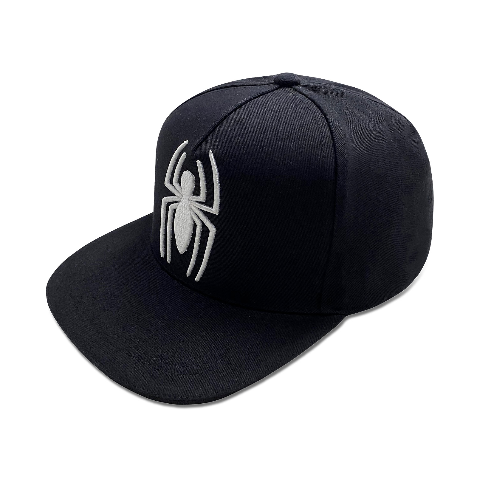 Spider-Man - Comics Logo Snapback Cap schwarz