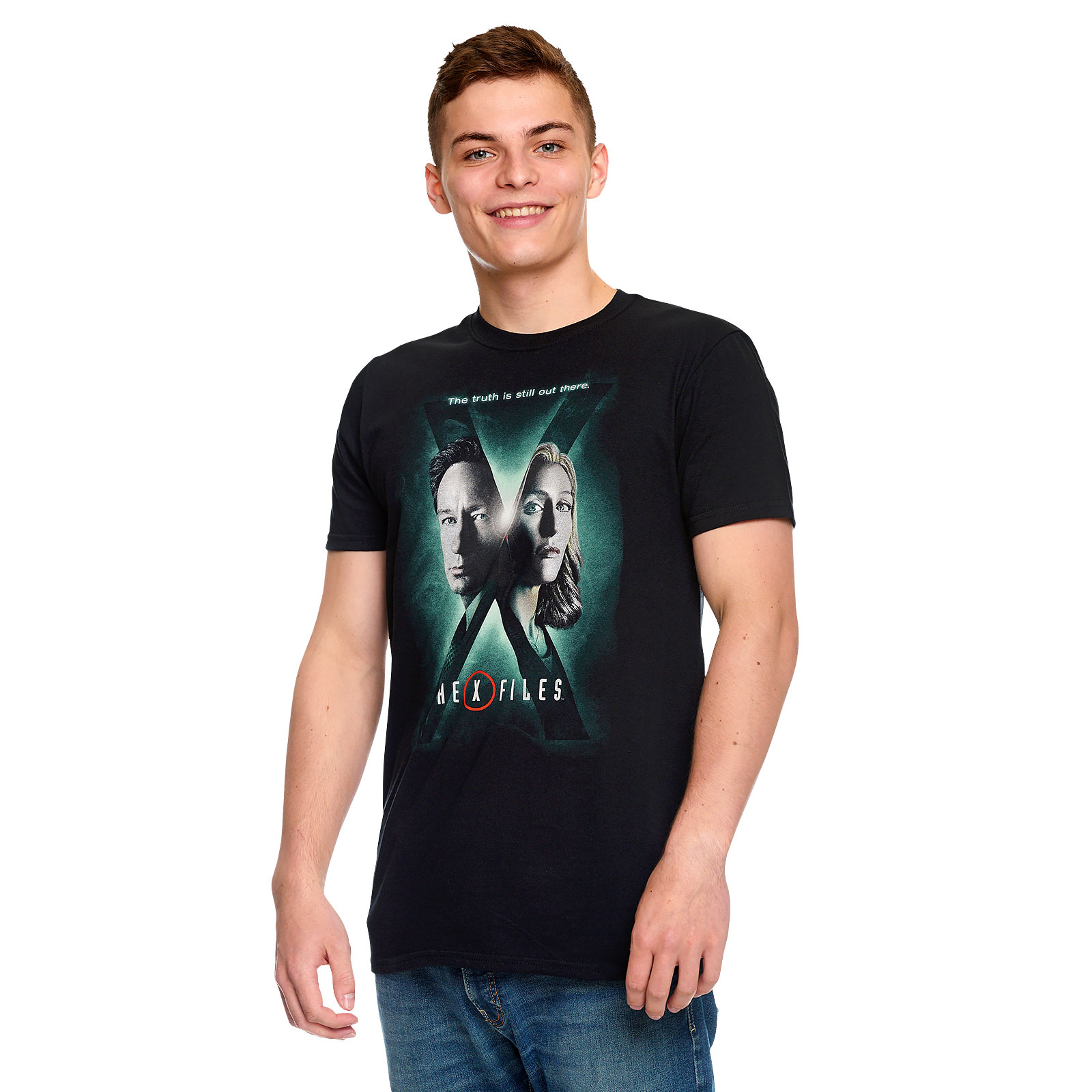 Akte X - Season 10 Poster T-Shirt schwarz