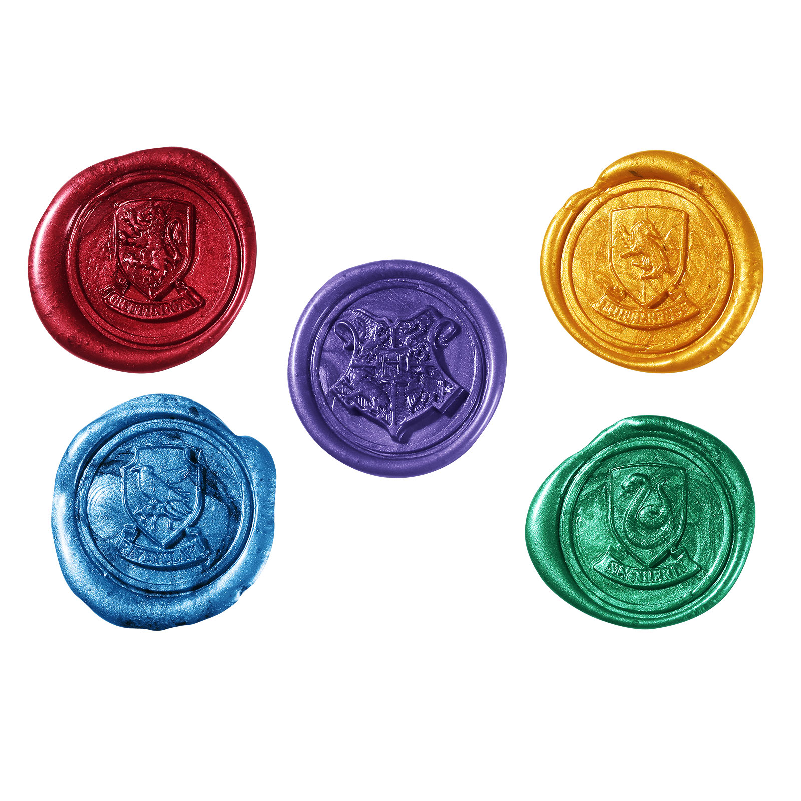 Jahrgang Harry Potter Hogwarts Wappen Wachssiegel Set mit 2 Farbe Wachskerzen 