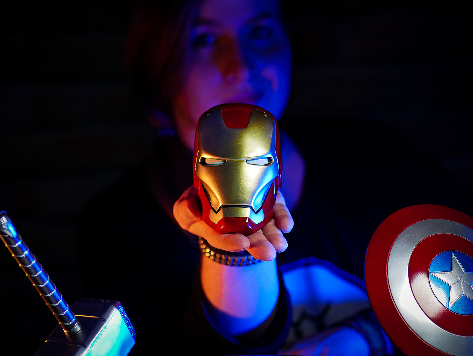 Iron Man - Mark VII Helm Replik Marvel Museum Collection