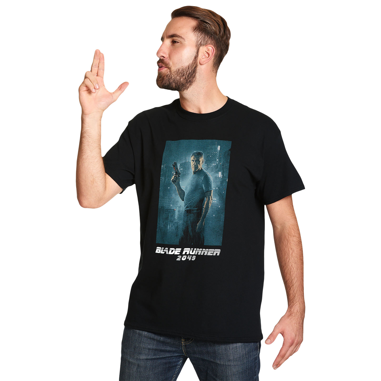 Blade Runner - Deckard Full Shot T-Shirt schwarz