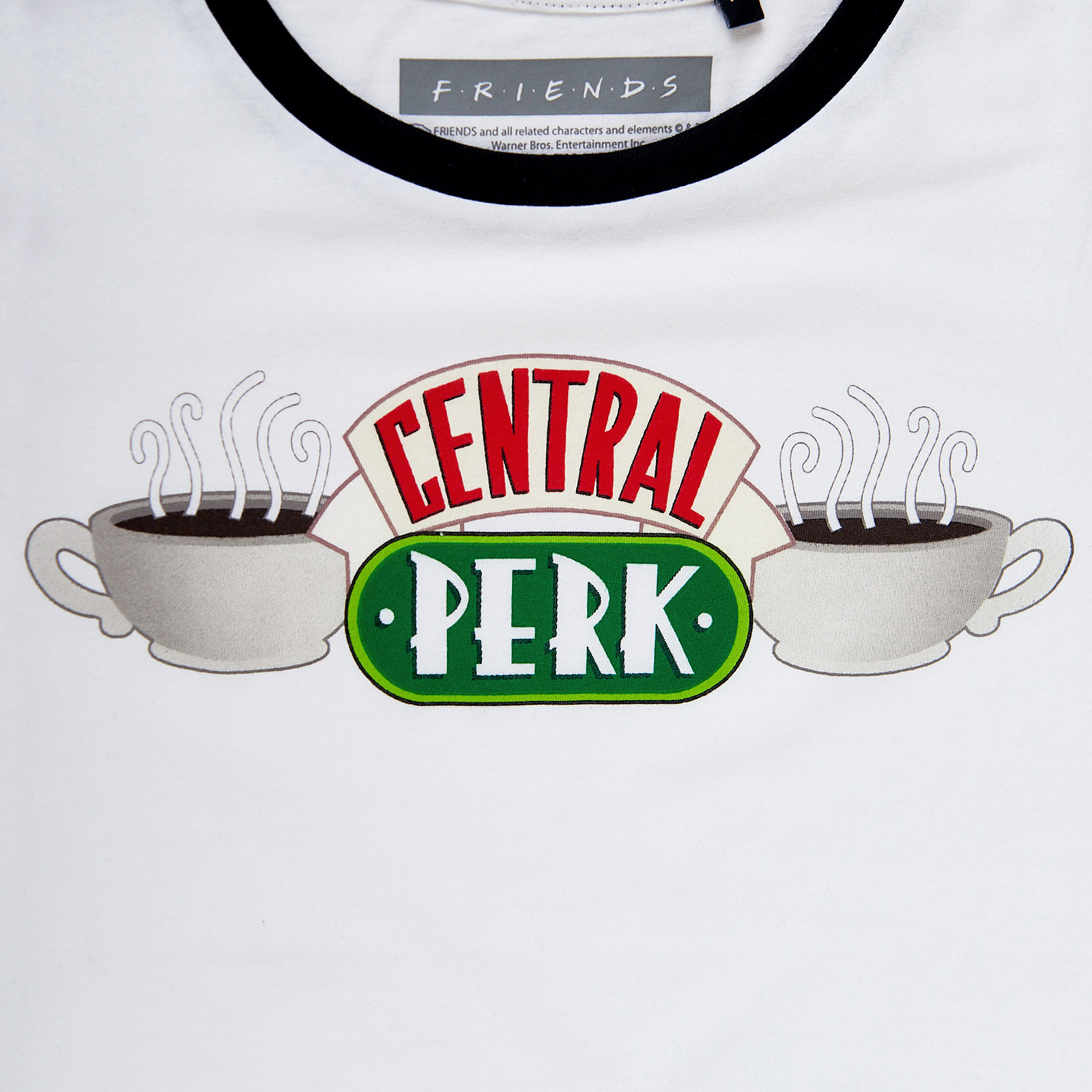 Friends - Central Perk T-Shirt Damen weiß