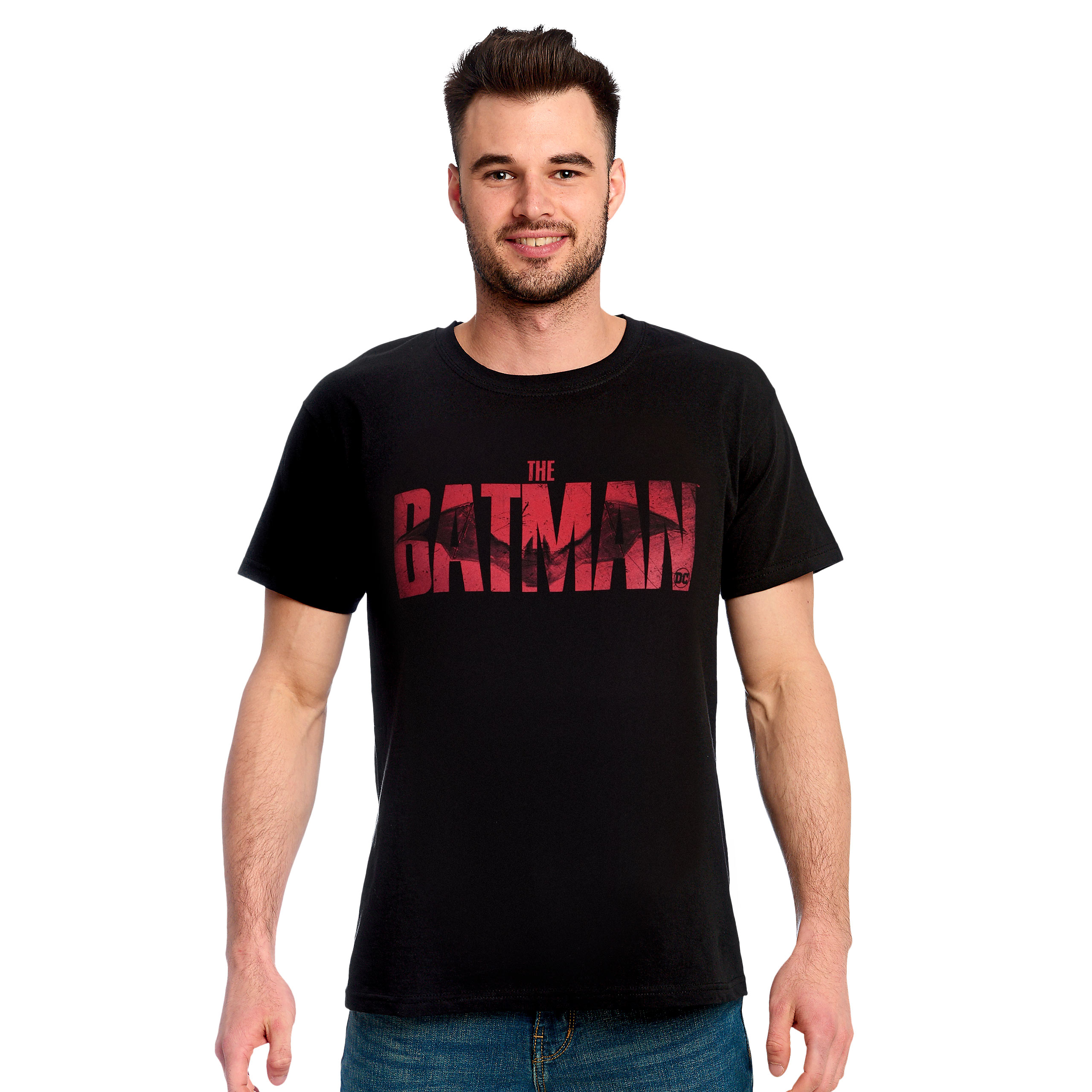 The Batman Logo T-Shirt schwarz