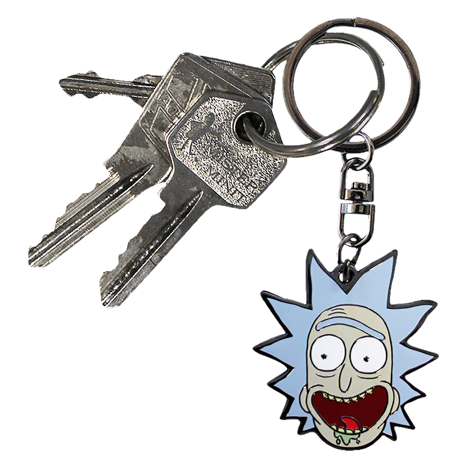 Rick and Morty - Rick Face Schlüsselanhänger