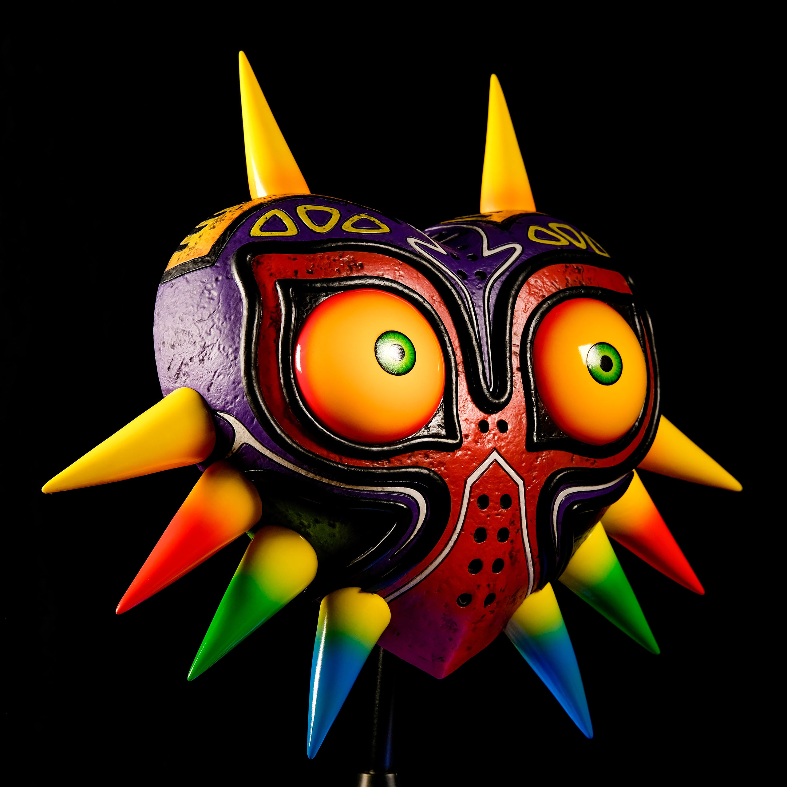 Zelda - Majora's Mask Statue mit Licht