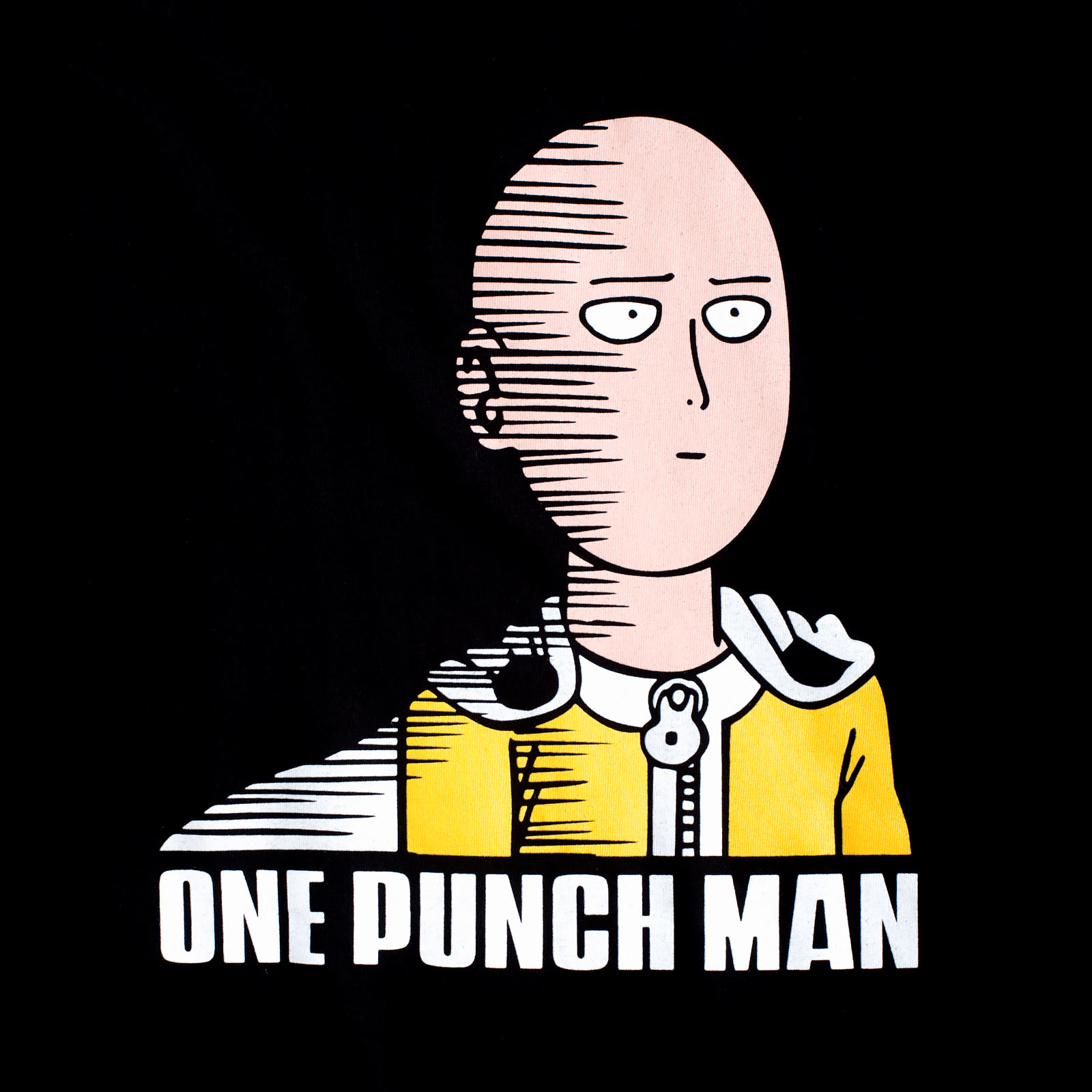 One Punch Man - Saitama Fun T-Shirt schwarz