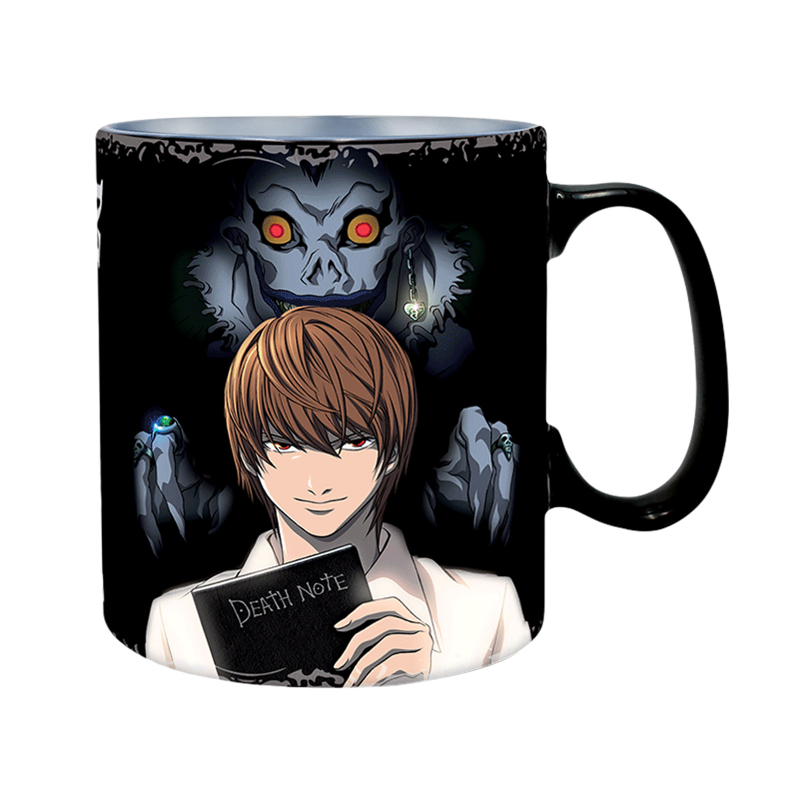 Death Note - Light Yagami & L Lawliet Thermoeffekt Tasse