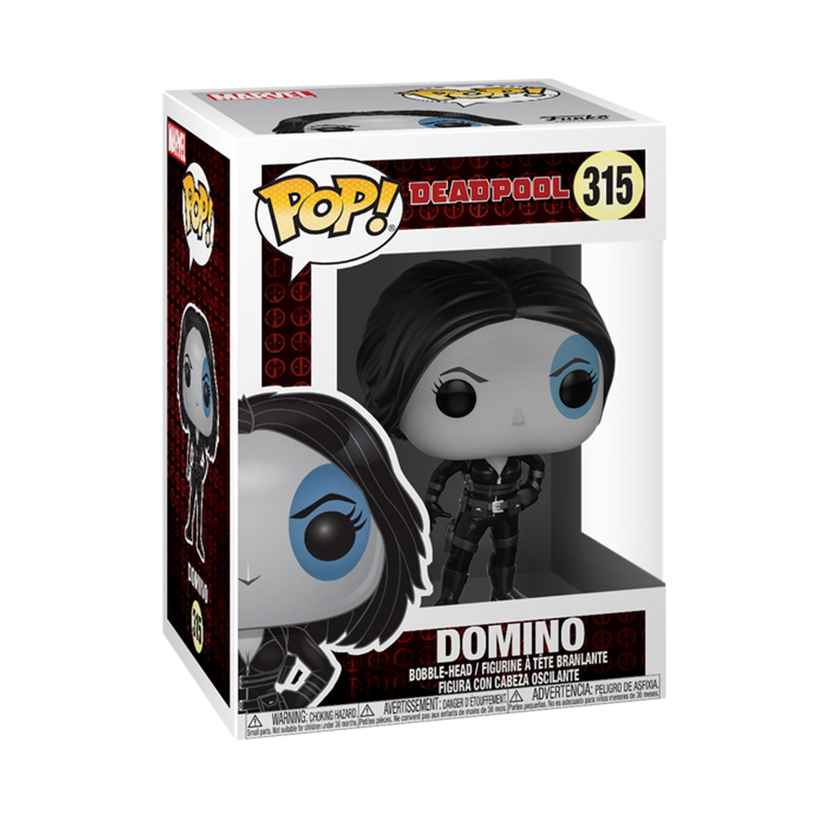Deadpool - Domino Funko Pop Wackelkopf-Figur