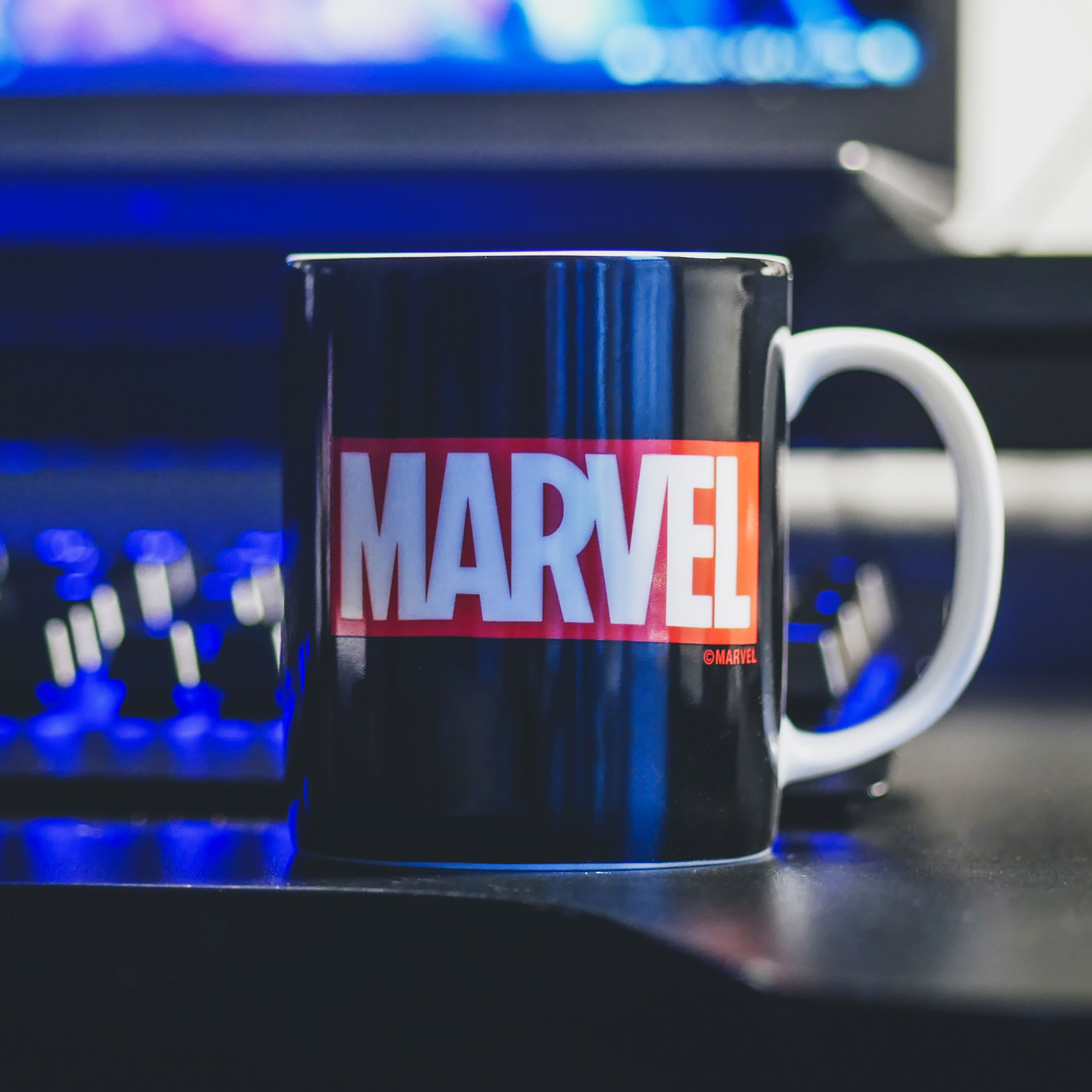 Marvel - Logo Tasse schwarz