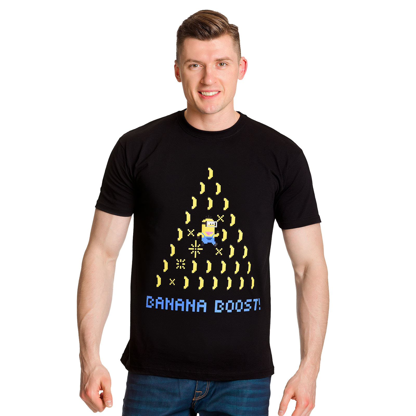 Minions - Banana Boost T-Shirt schwarz