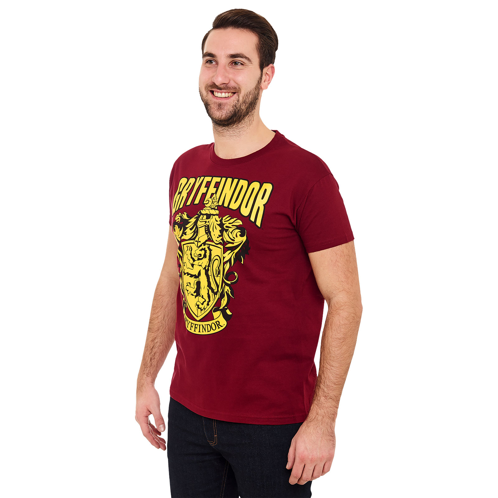 Harry Potter - Gryffindor Wappen T-Shirt rot