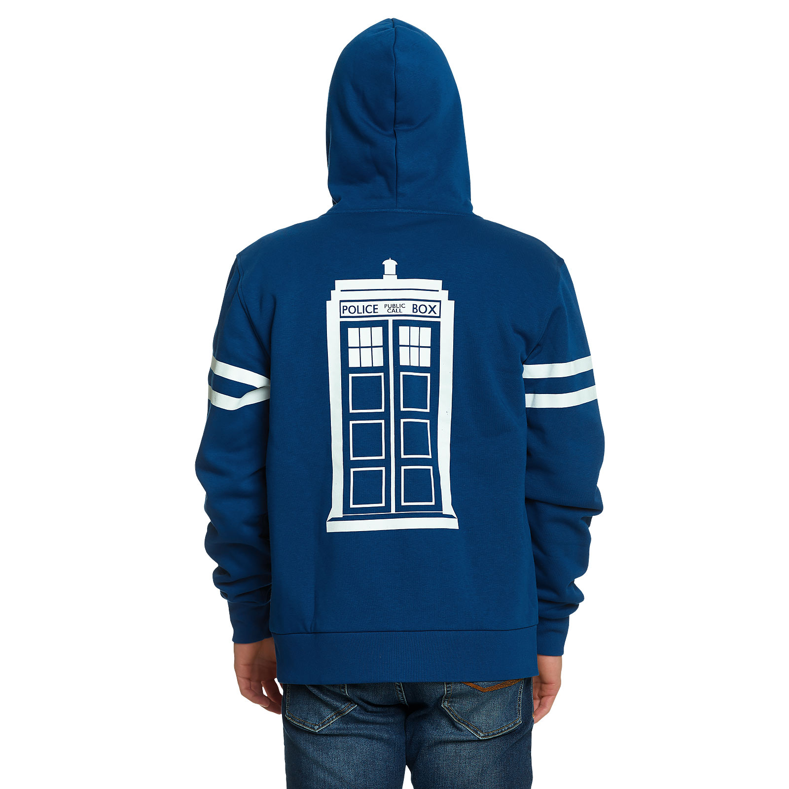 Doctor Who - Tardis Kapuzenjacke blau
