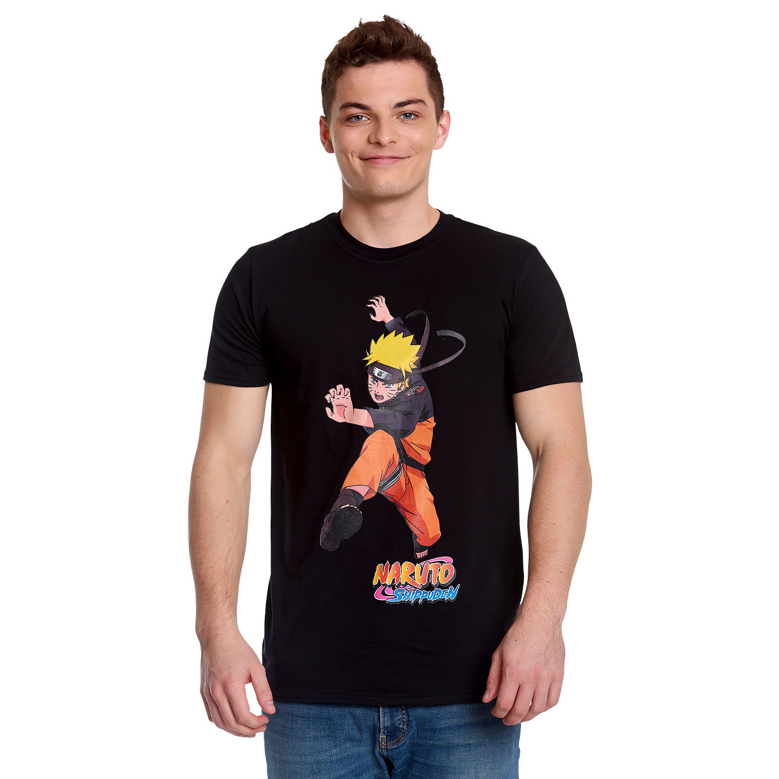 Naruto Character T-Shirt schwarz
